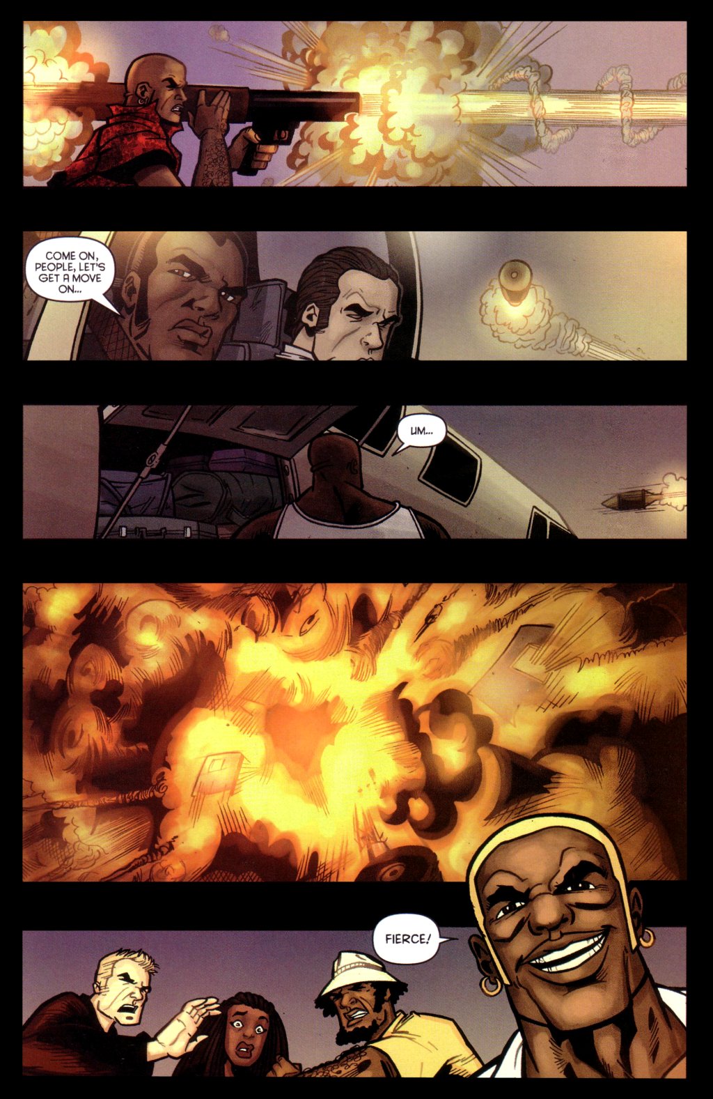 Read online Fierce comic -  Issue #4 - 37