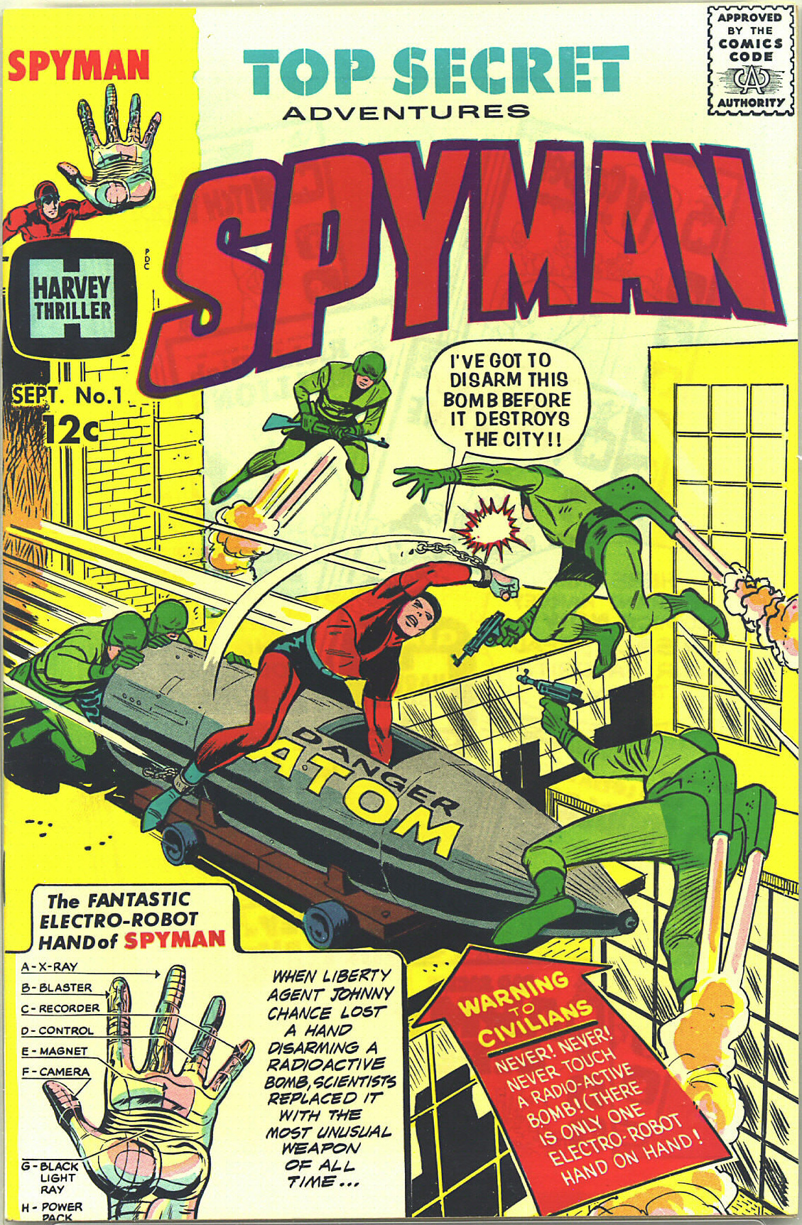 Read online Spyman comic -  Issue #1 - 1