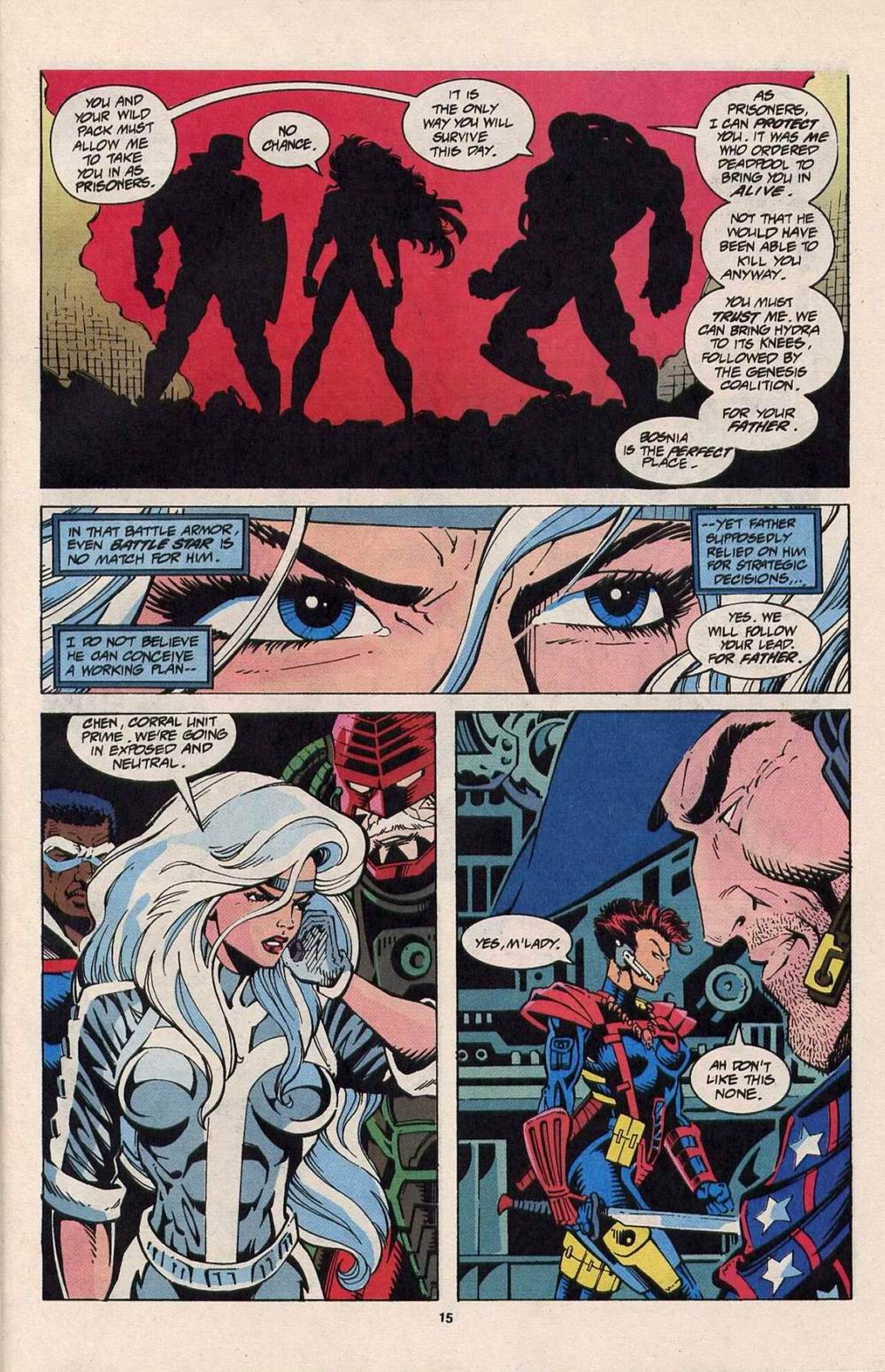 Read online Silver Sable and the Wild Pack comic -  Issue #25 - 12