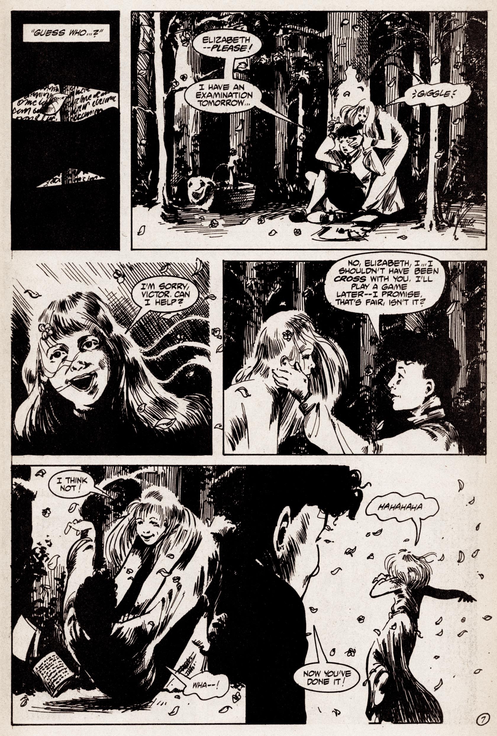 Read online Frankenstein (1989) comic -  Issue #1 - 10