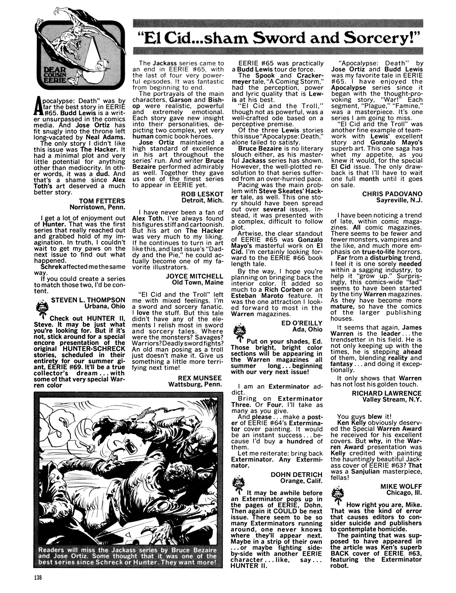 Read online Eerie Archives comic -  Issue # TPB 14 - 139