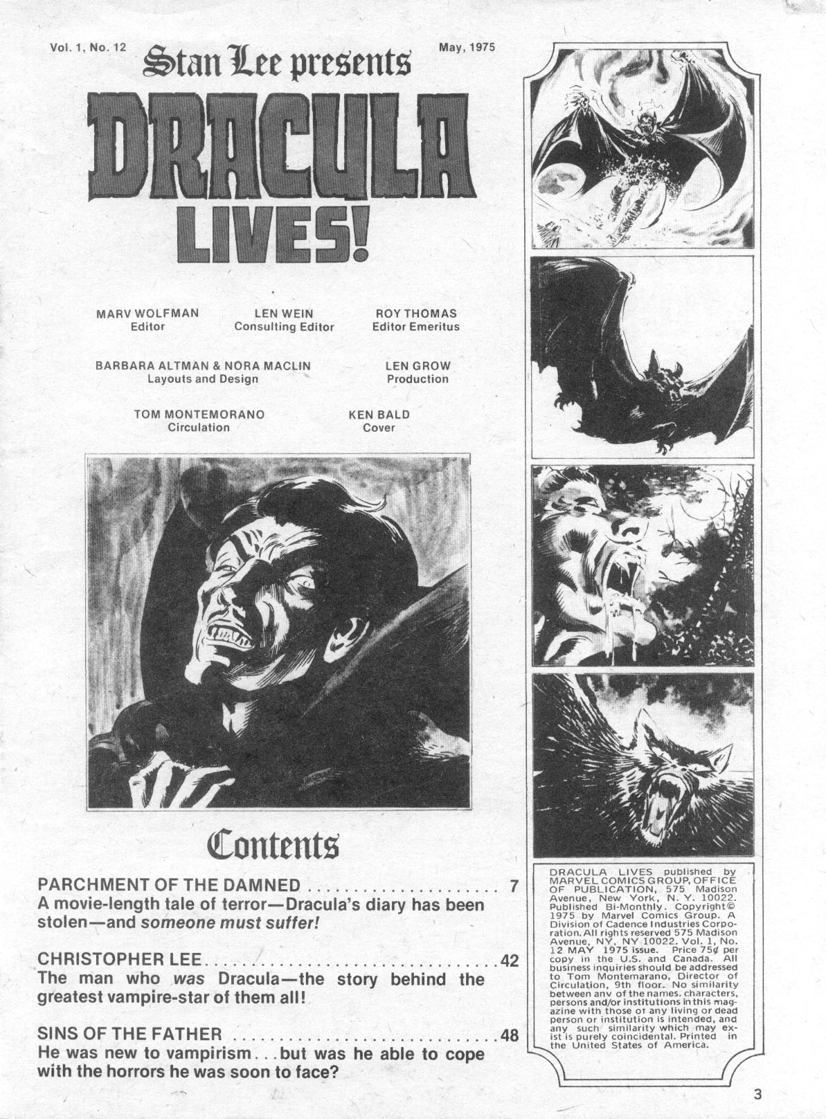 Read online Dracula Lives comic -  Issue #12 - 4
