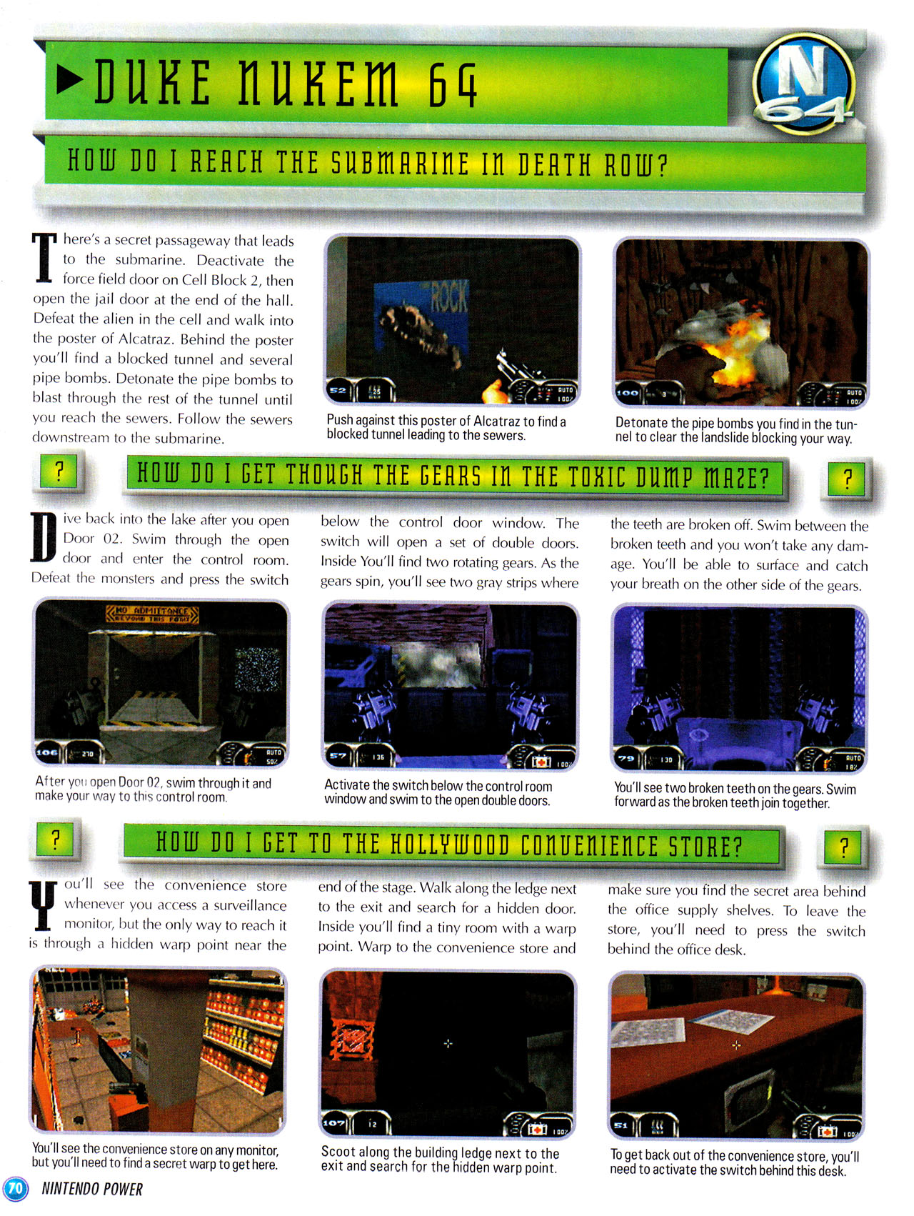 Read online Nintendo Power comic -  Issue #103 - 77