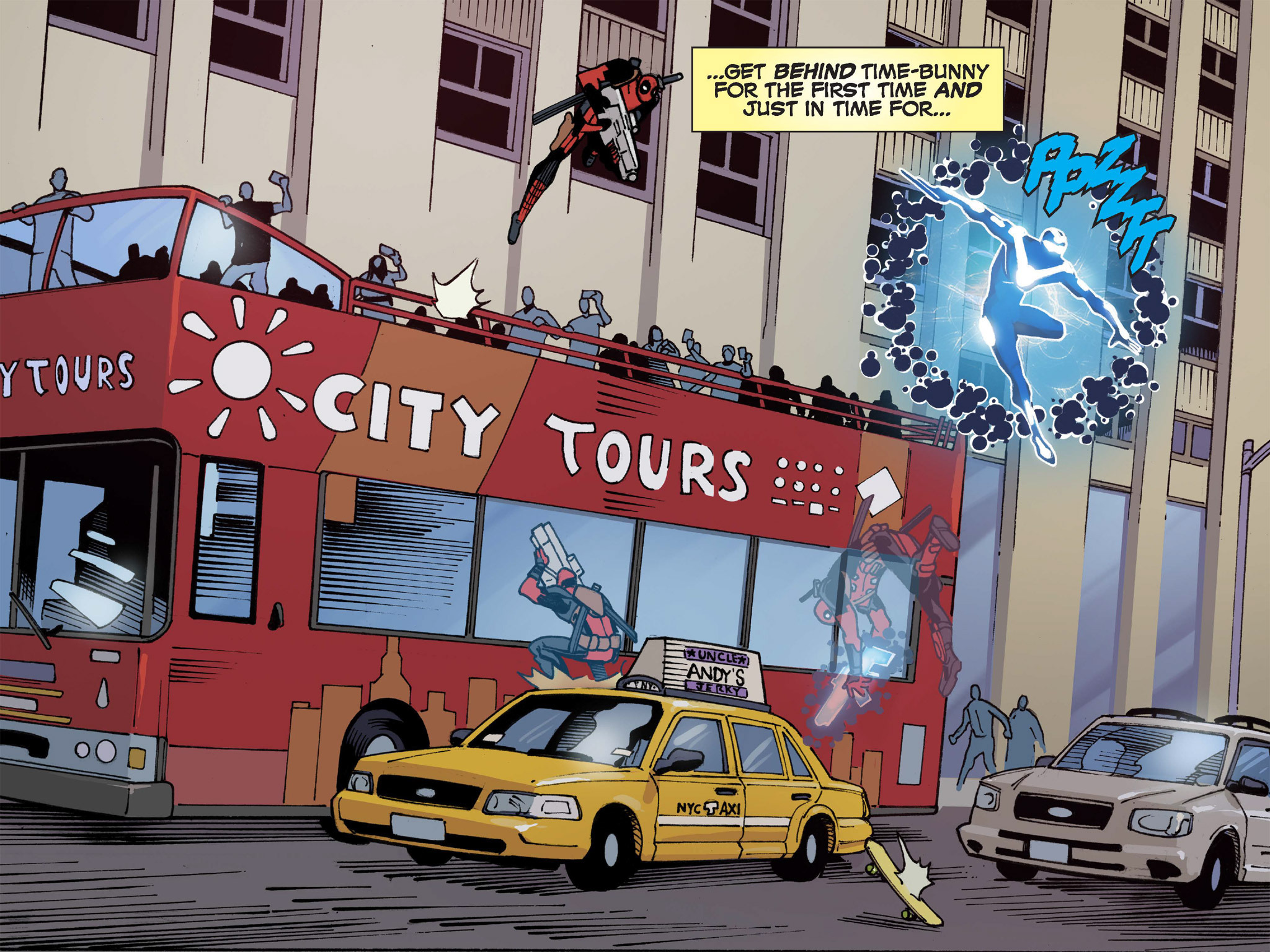 Read online Deadpool & Cable: Split Second Infinite Comic comic -  Issue #3 - 45