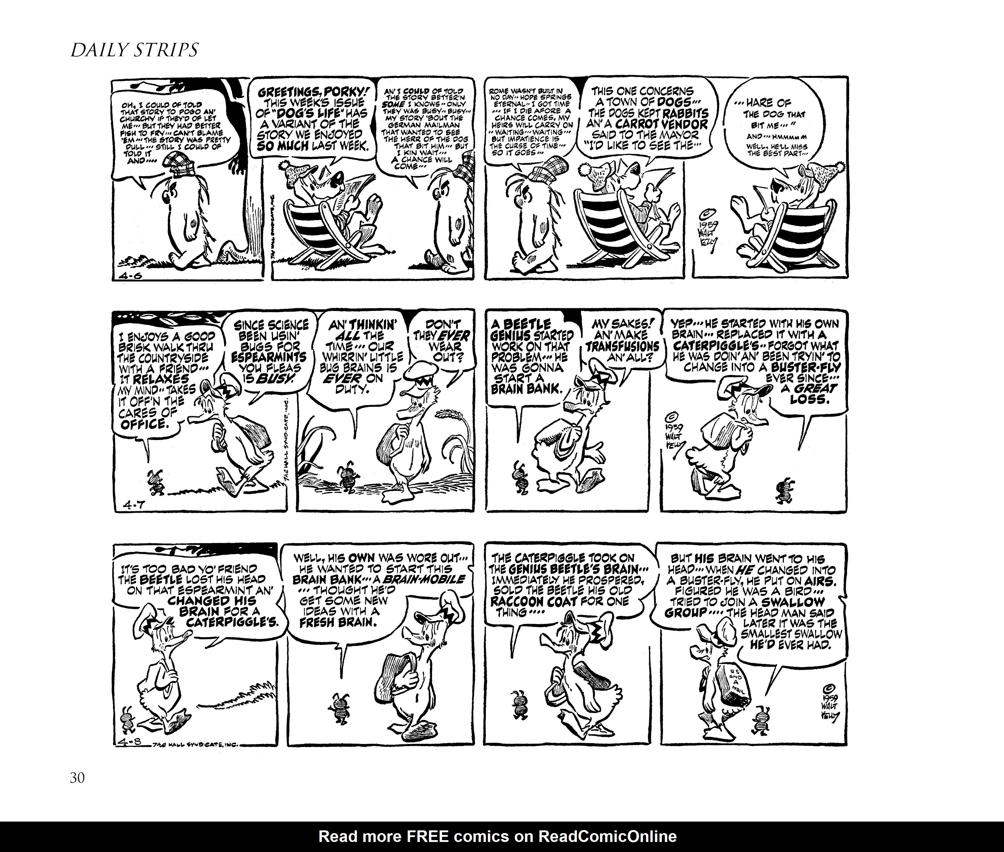 Read online Pogo by Walt Kelly: The Complete Syndicated Comic Strips comic -  Issue # TPB 6 (Part 1) - 40