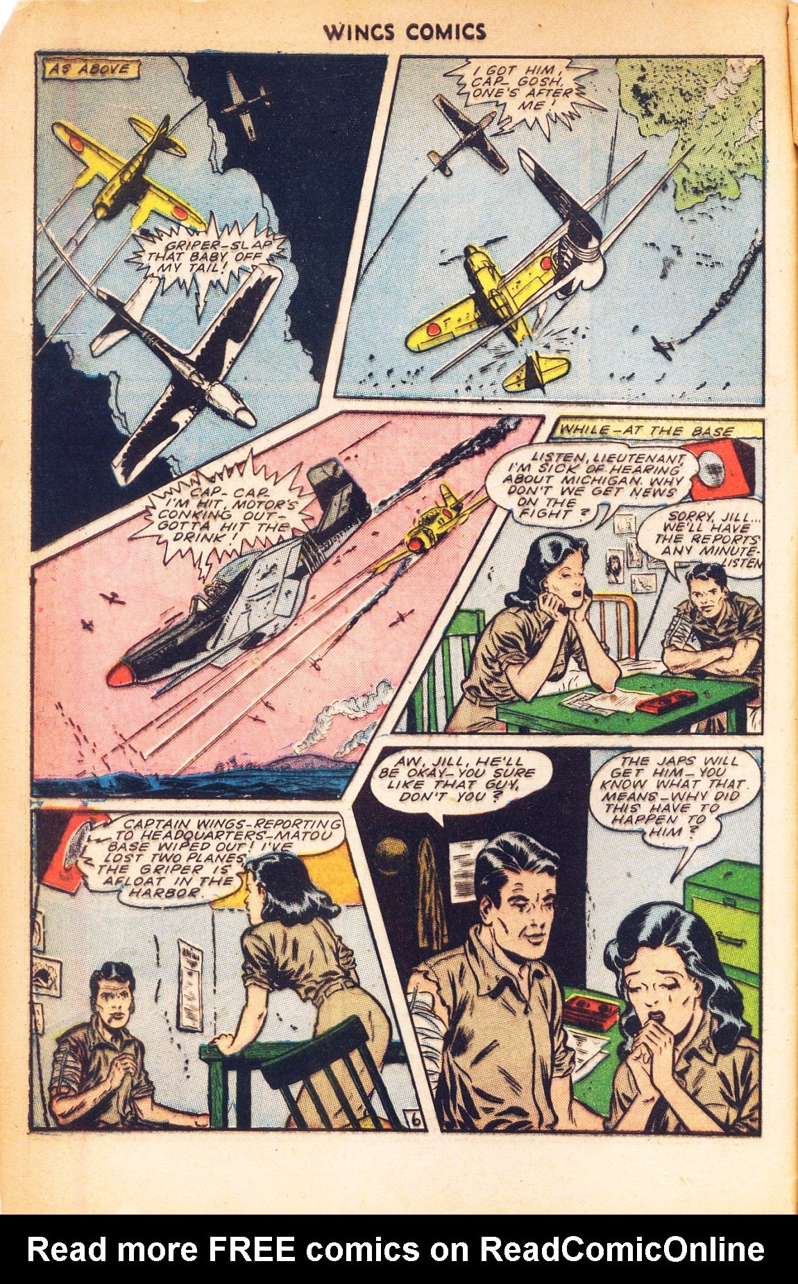Read online Wings Comics comic -  Issue #55 - 8