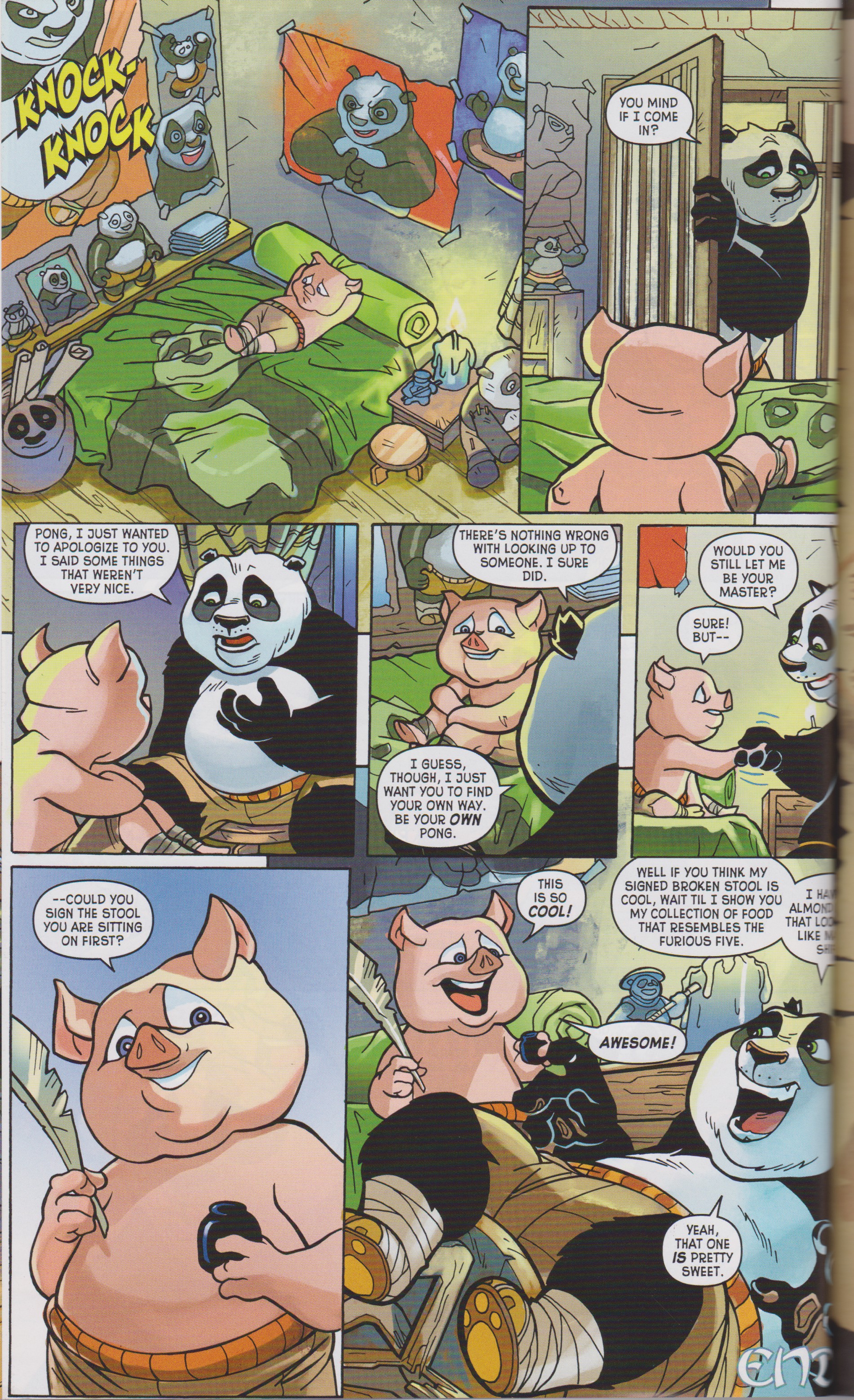 Read online Kung Fu Panda Everyone is Kung Fu Fighting comic -  Issue # TPB (Part 1) - 56