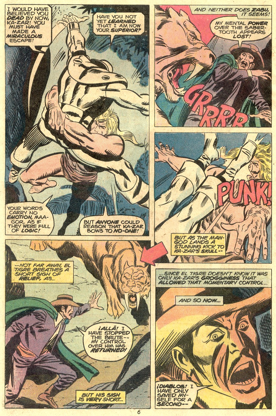 Read online Ka-Zar comic -  Issue #4 - 5