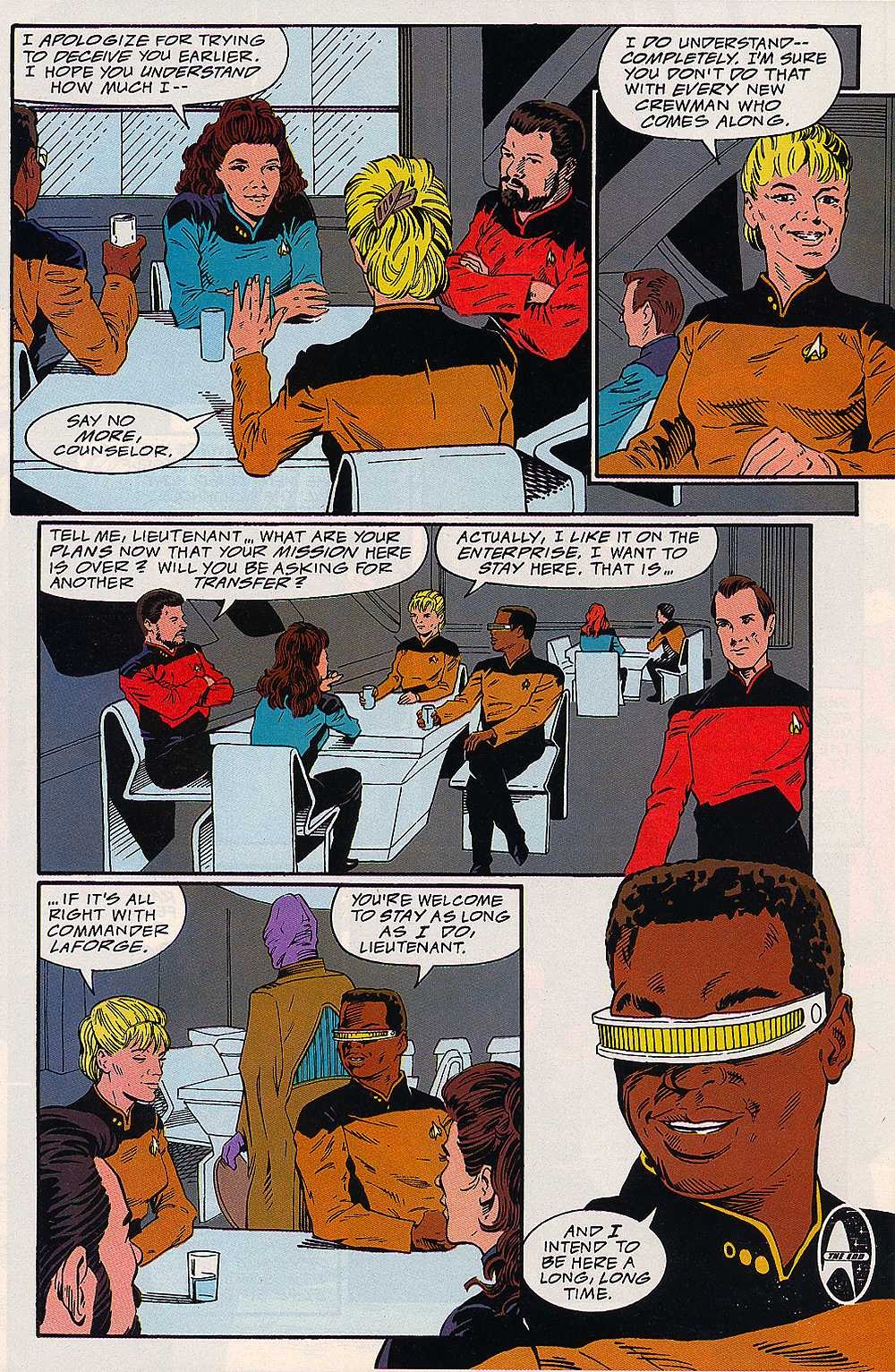Read online Star Trek: The Next Generation (1989) comic -  Issue #76 - 25