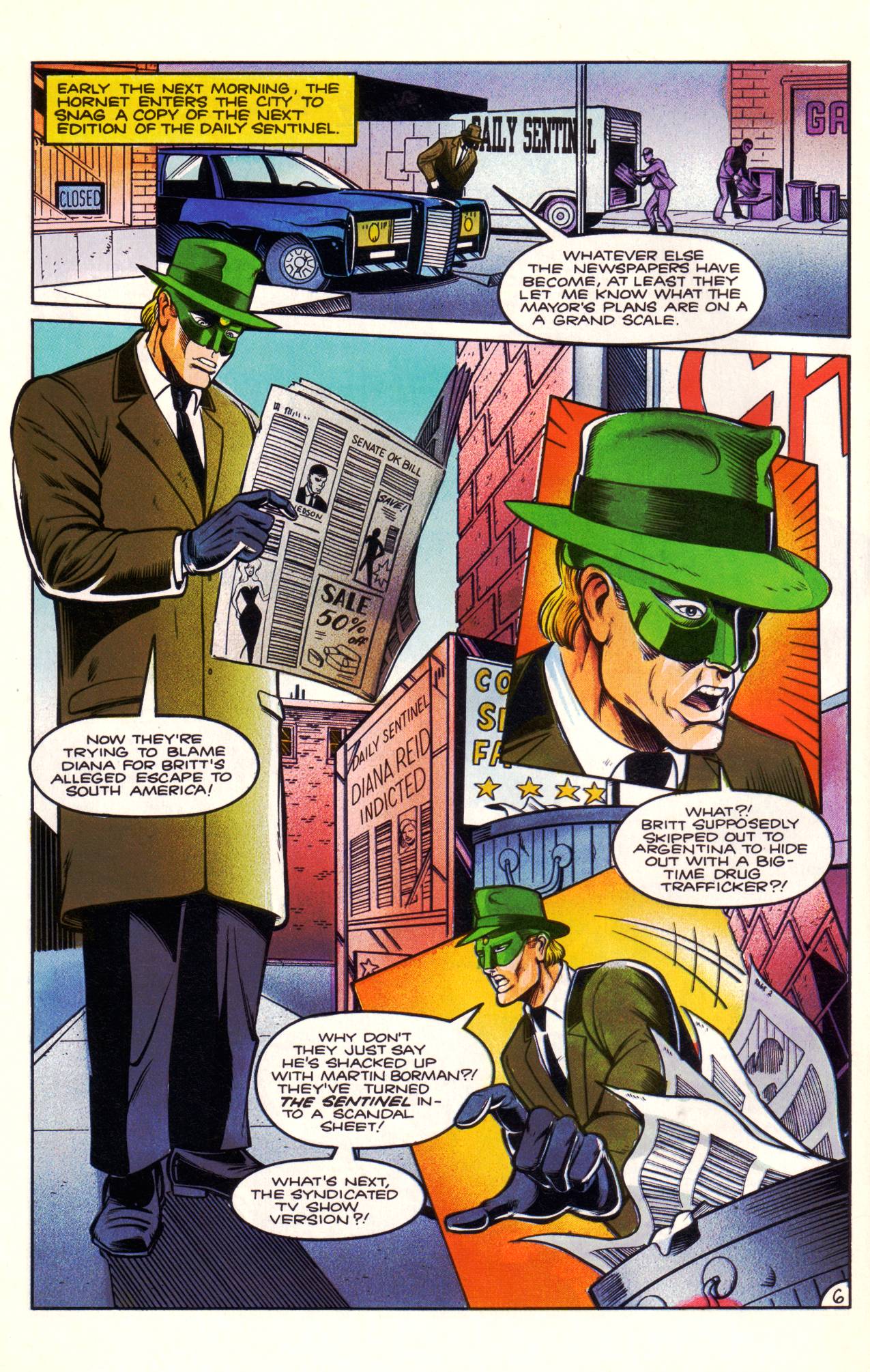 Read online The Green Hornet: Solitary Sentinel comic -  Issue #2 - 8