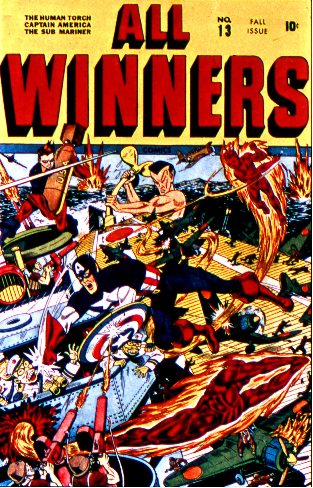 Read online All-Winners Comics comic -  Issue #13 - 1