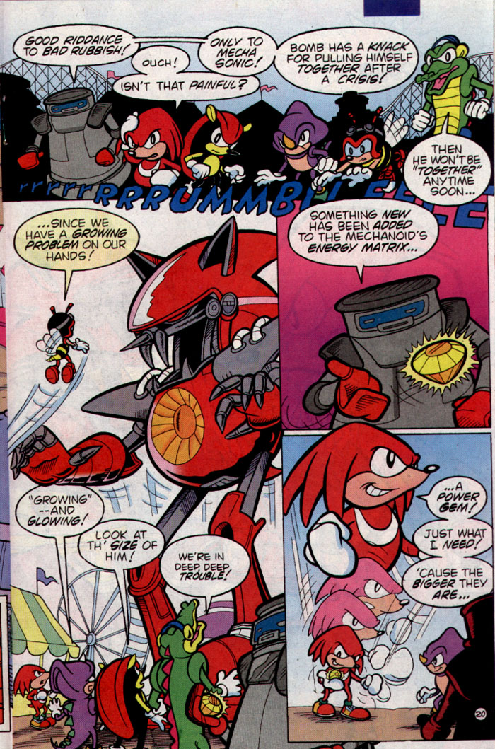Read online Knuckles' Chaotix comic -  Issue # Full - 21