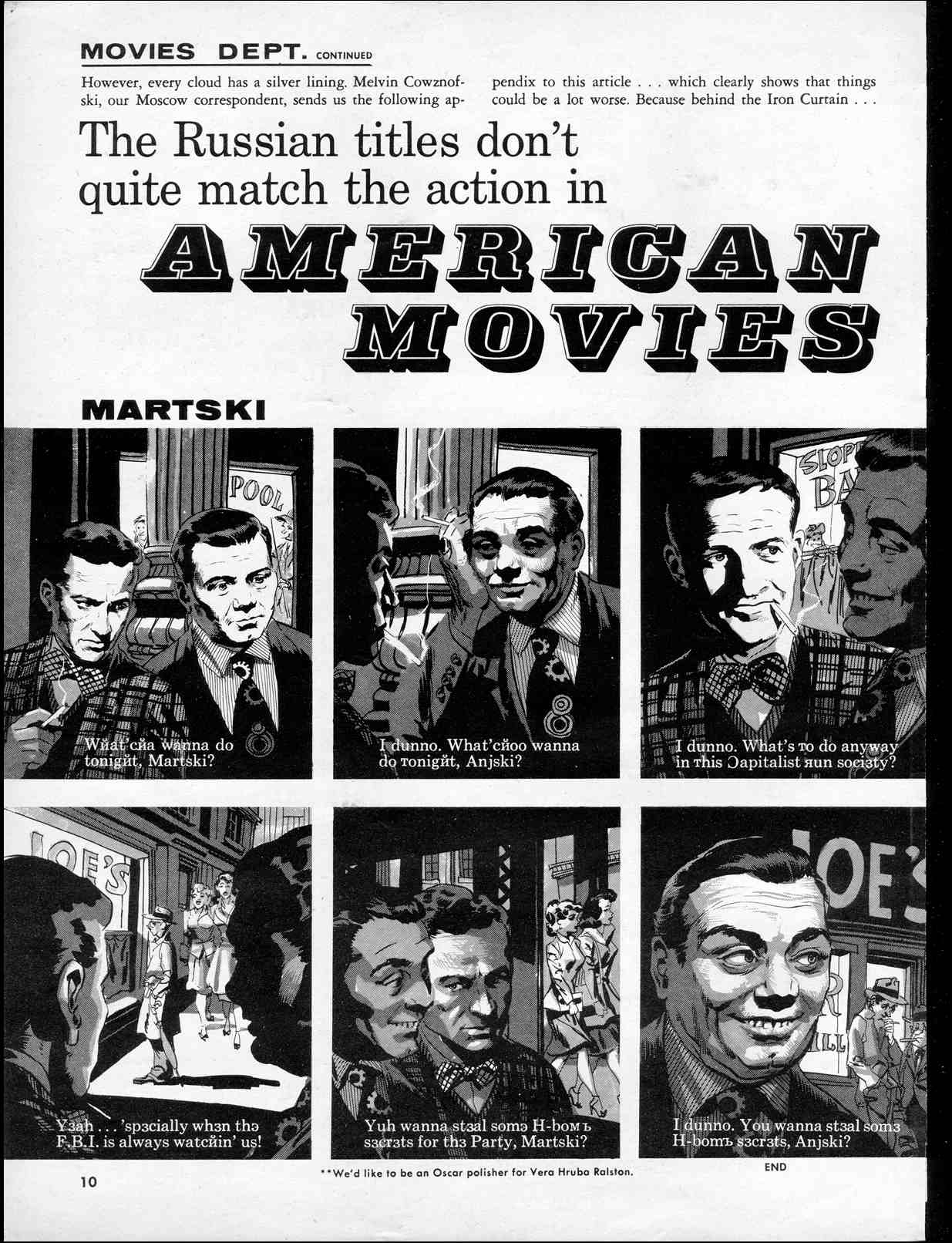 Read online MAD comic -  Issue #33 - 12