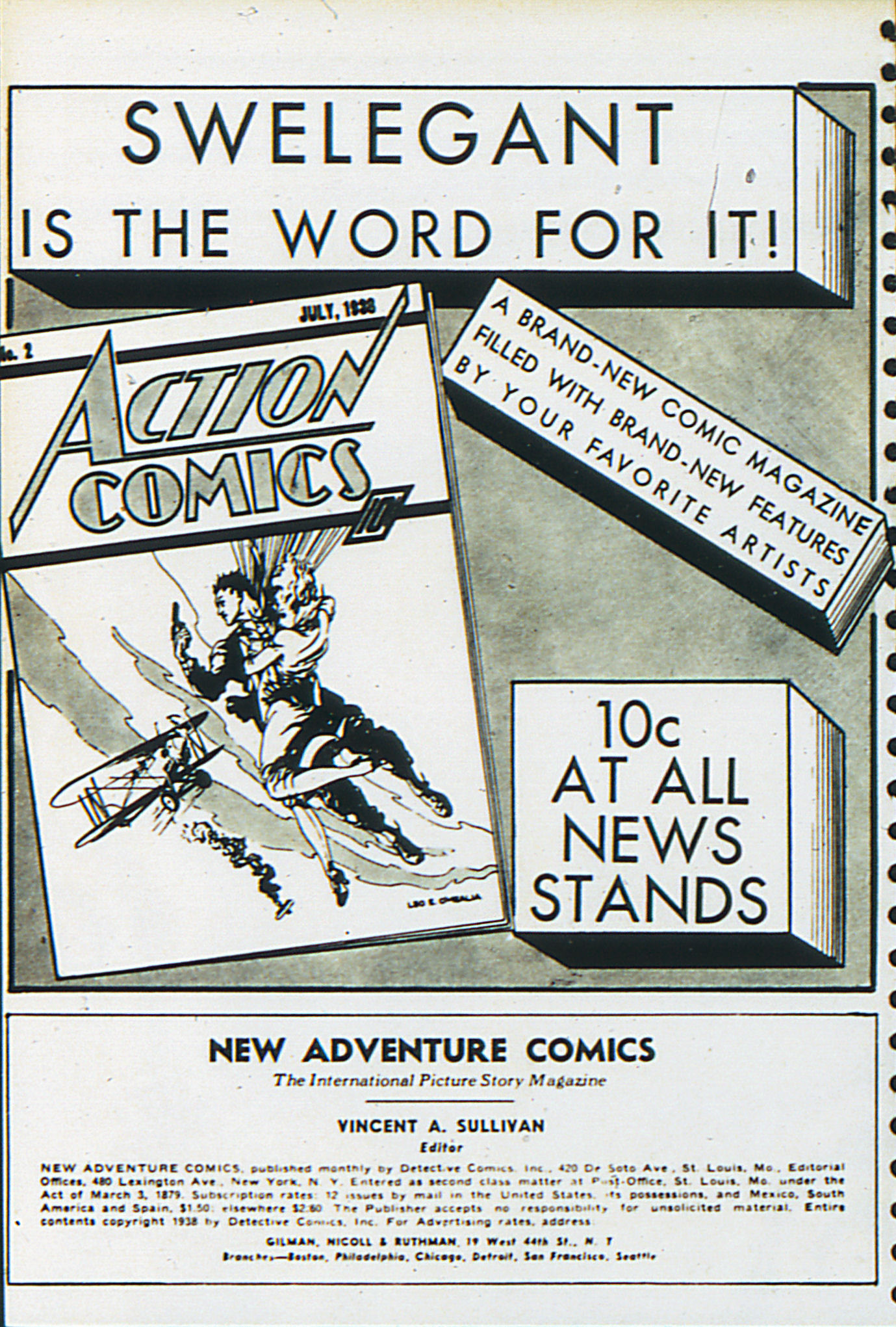Read online Adventure Comics (1938) comic -  Issue #28 - 3