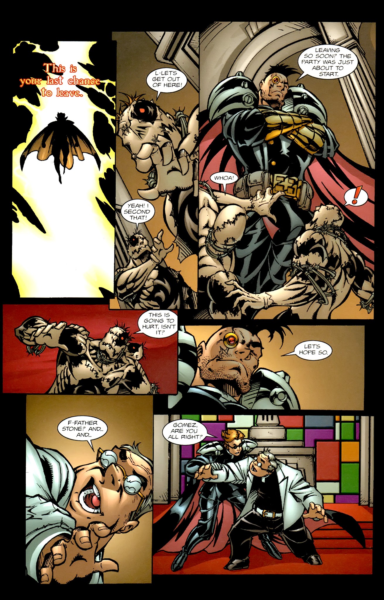 Read online Warrior Nun Areala (1999) comic -  Issue #15 - 9