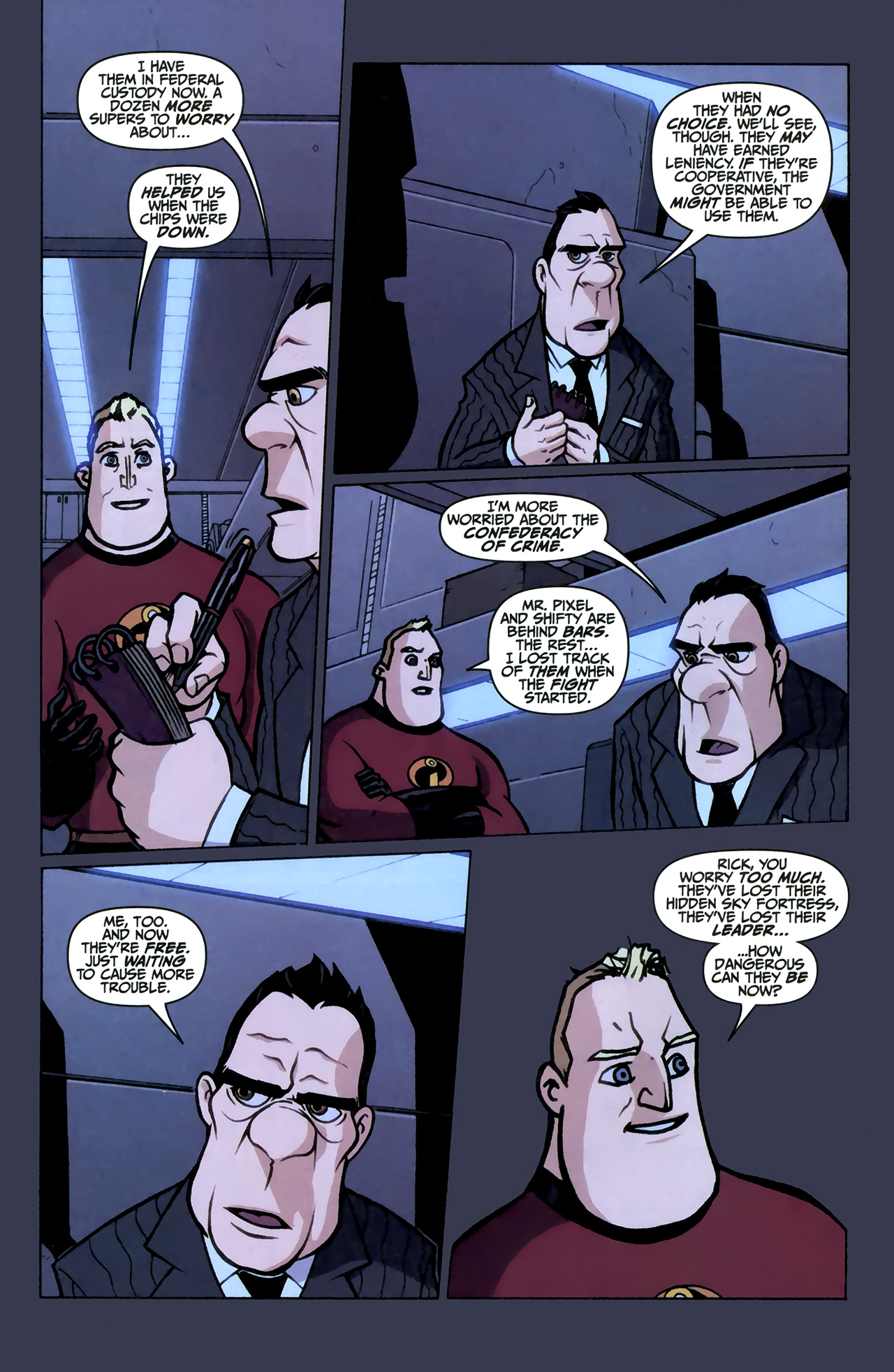 Read online The Incredibles comic -  Issue #3 - 24