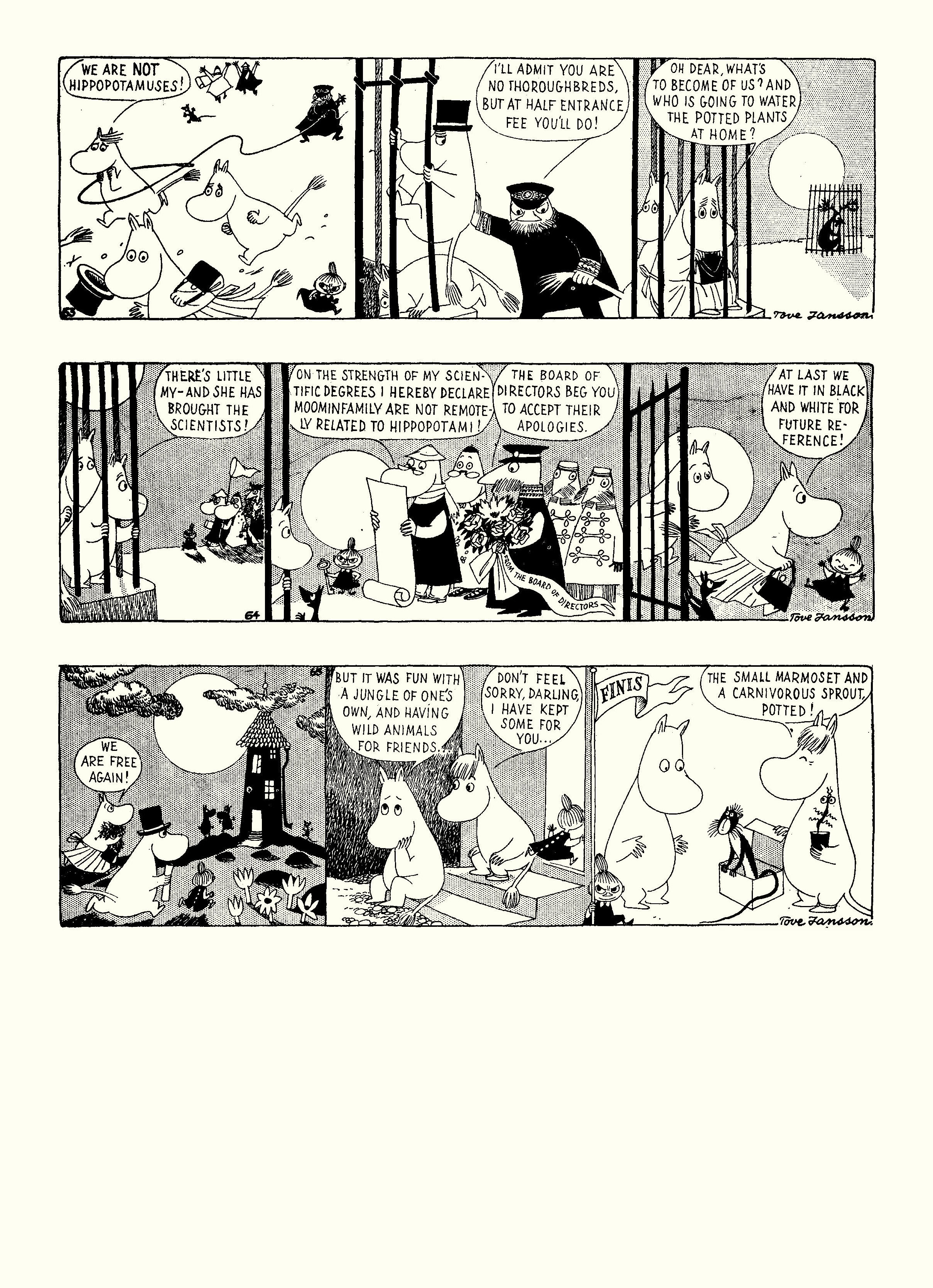 Read online Moomin: The Complete Tove Jansson Comic Strip comic -  Issue # TPB 3 - 36