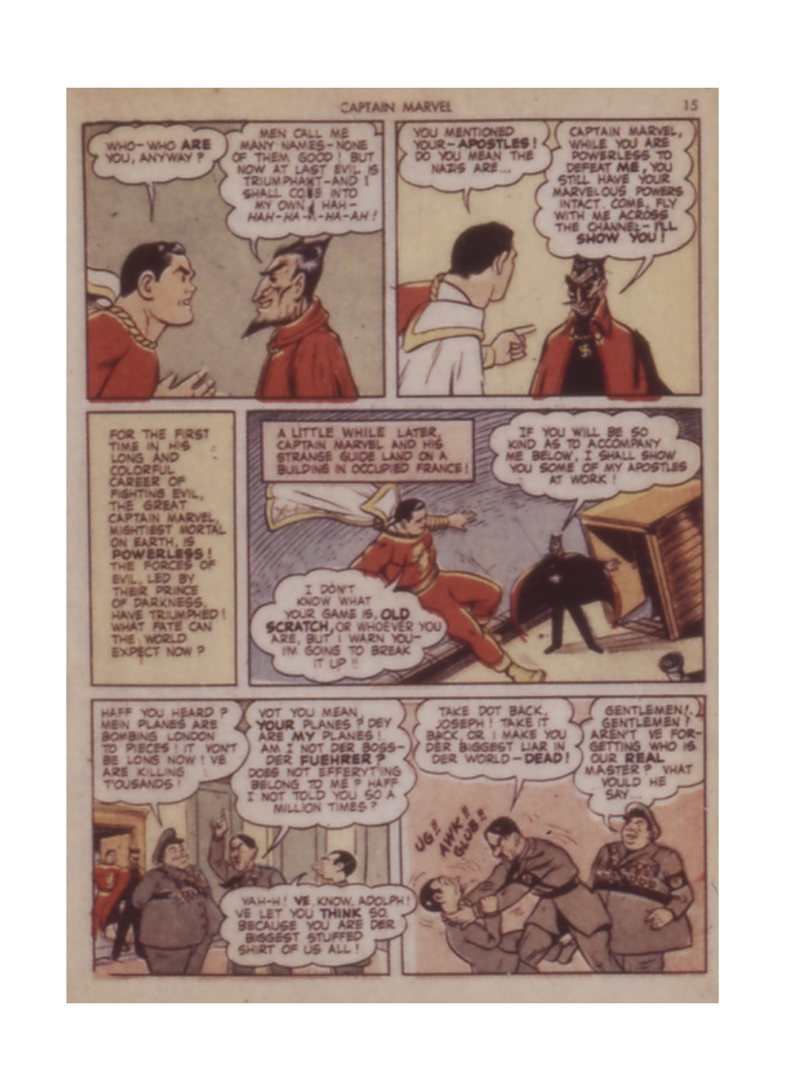 Read online Captain Marvel Adventures comic -  Issue #20 - 15