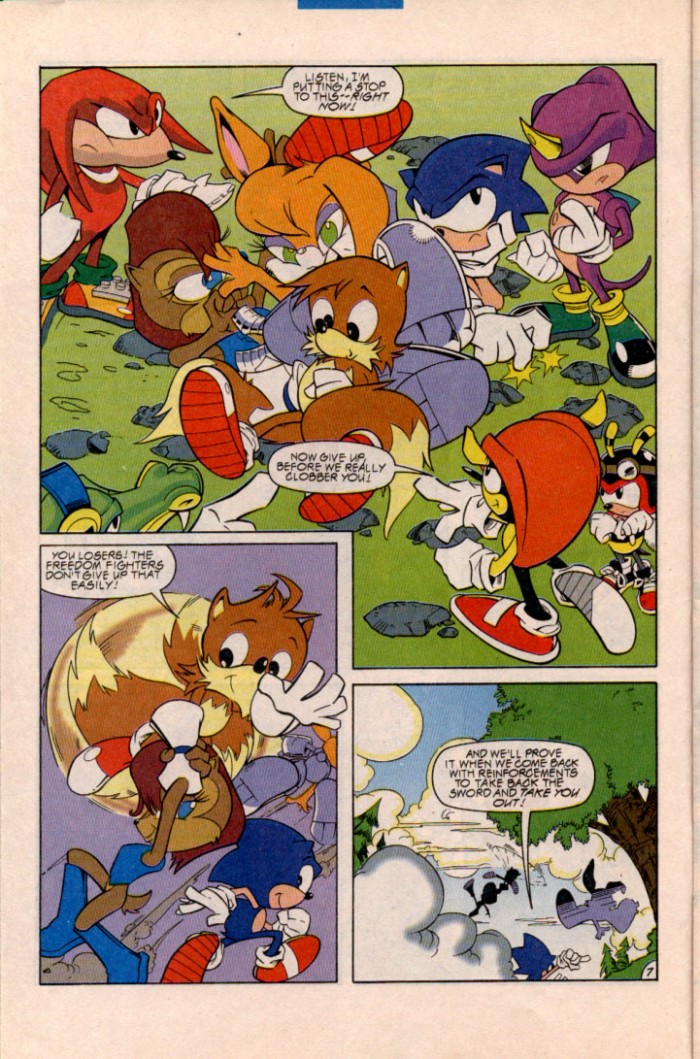 Read online Sonic vs. Knuckles comic -  Issue # Full - 10