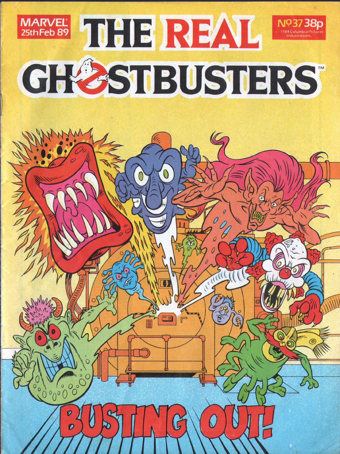 Read online The Real Ghostbusters comic -  Issue #37 - 1