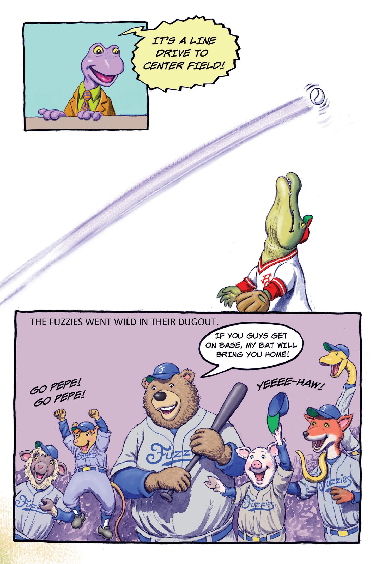Read online Fuzzy Baseball comic -  Issue #1 - 25