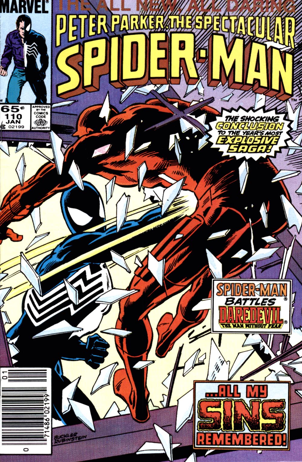 Read online The Spectacular Spider-Man (1976) comic -  Issue #110 - 1