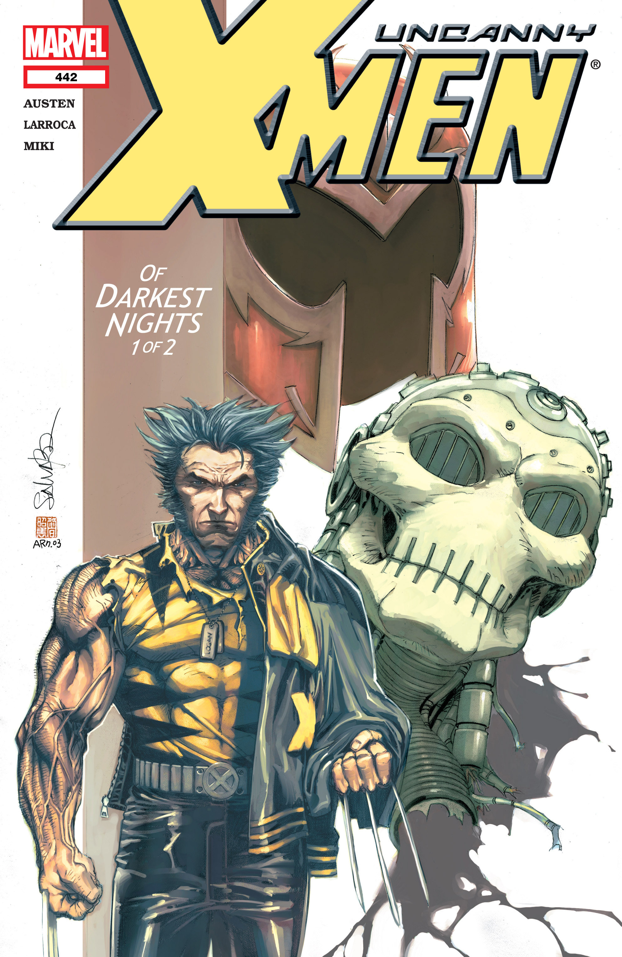 Read online Uncanny X-Men (1963) comic -  Issue #442 - 1