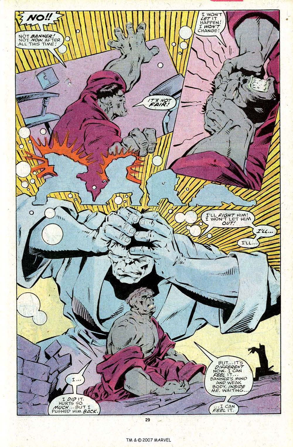 Read online The Incredible Hulk (1968) comic -  Issue #347 - 31