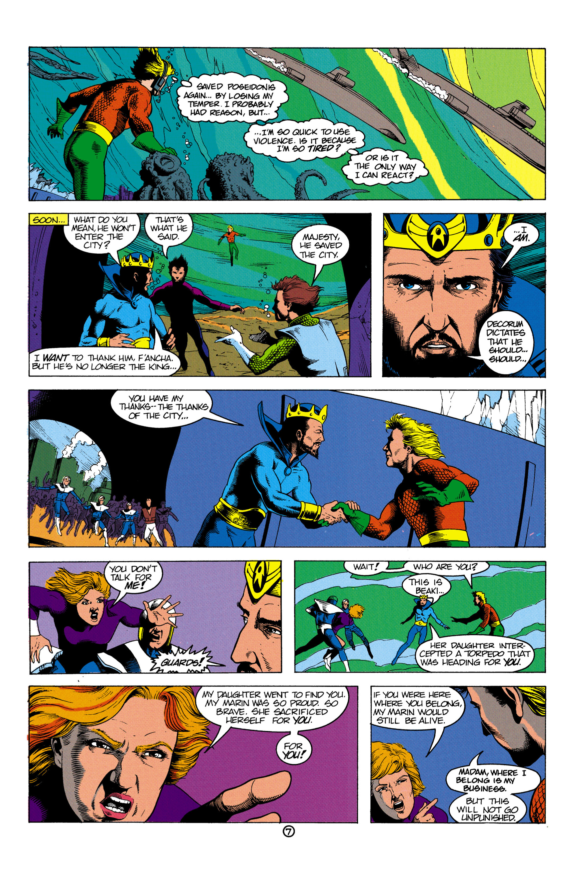 Read online Aquaman (1991) comic -  Issue #2 - 8