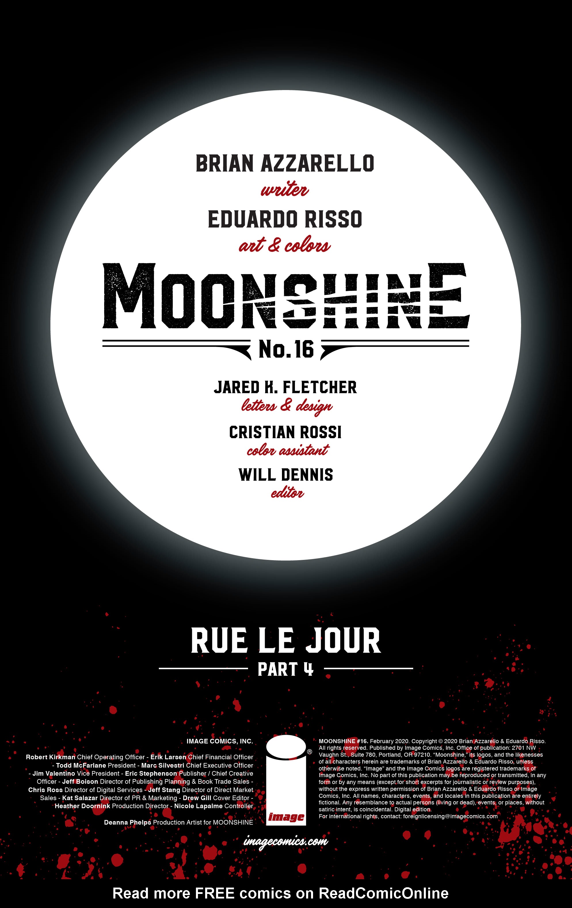 Read online Moonshine comic -  Issue #16 - 2