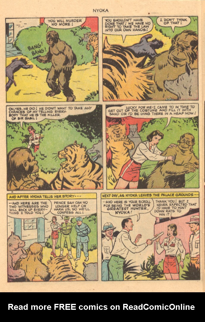 Read online Nyoka the Jungle Girl (1945) comic -  Issue #58 - 32