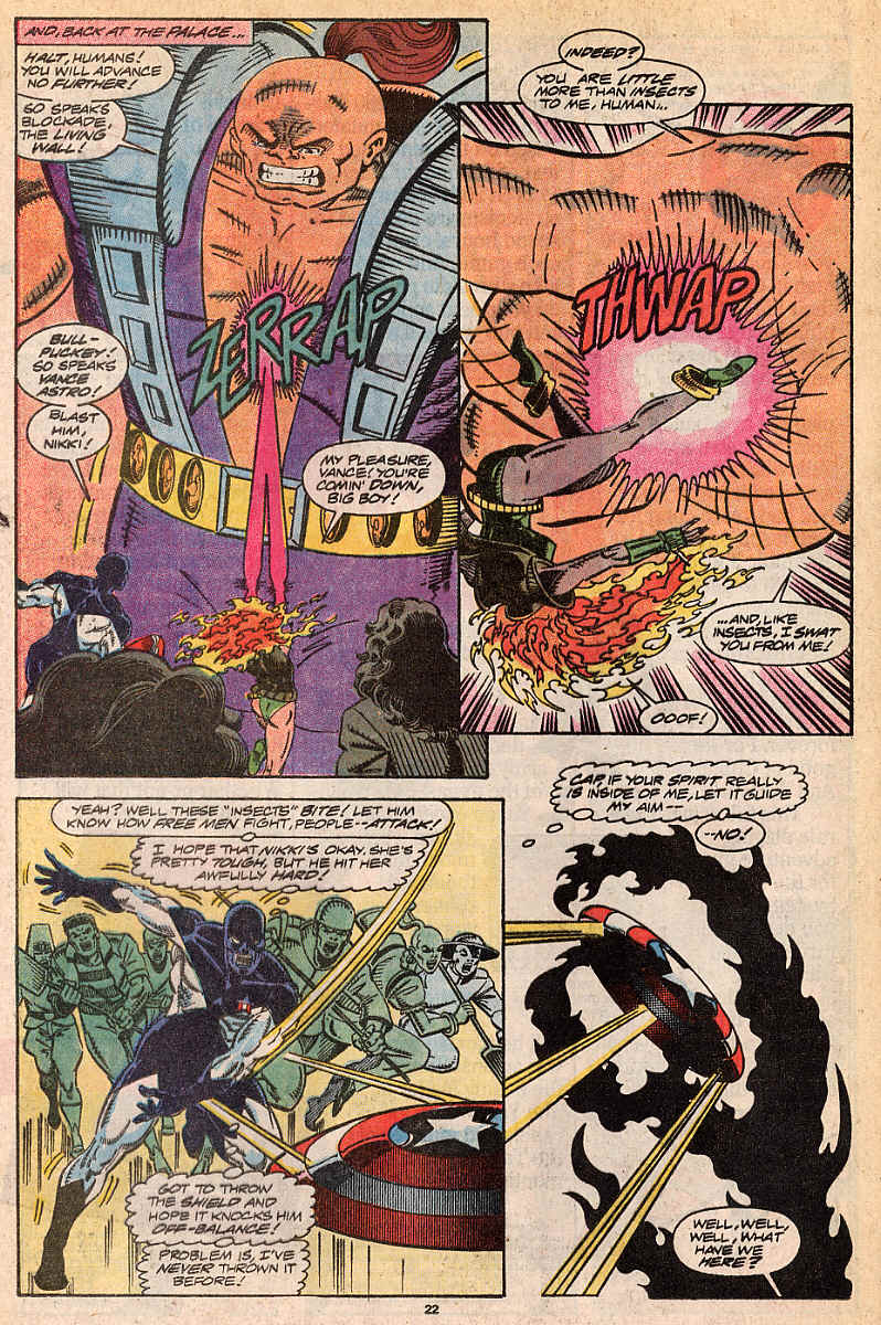 Read online Guardians of the Galaxy (1990) comic -  Issue #10 - 18