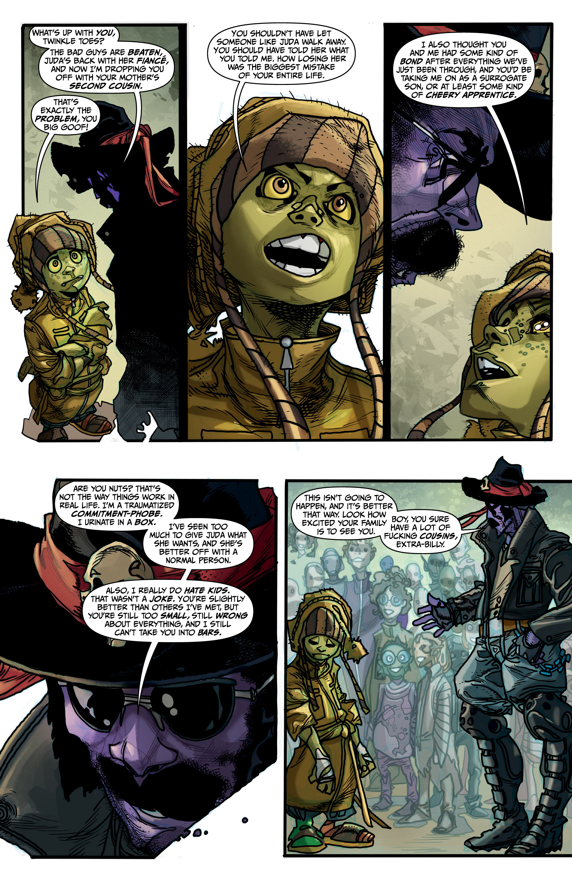 Read online Sharkey the Bounty Hunter comic -  Issue #6 - 19