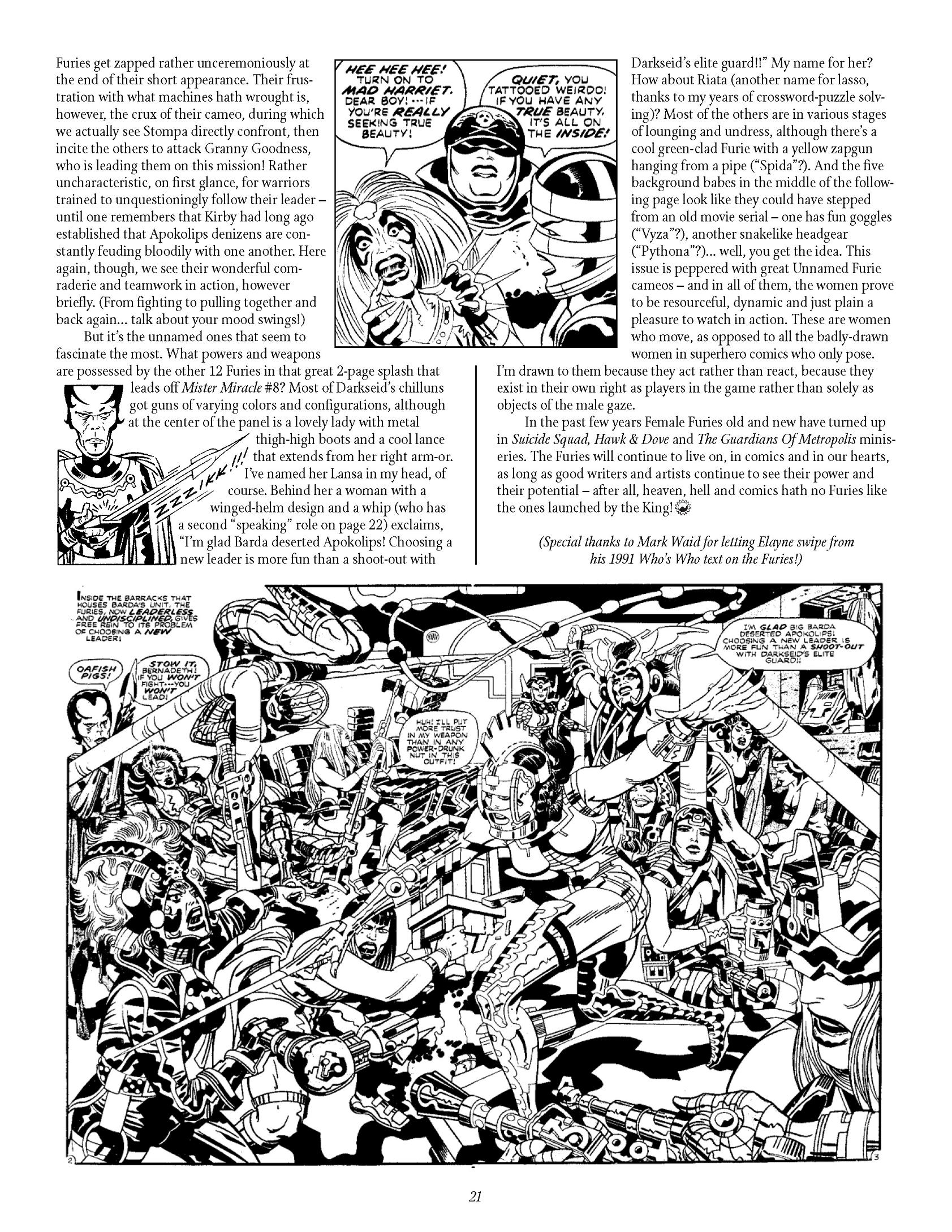 Read online The Jack Kirby Collector comic -  Issue #6 - 20