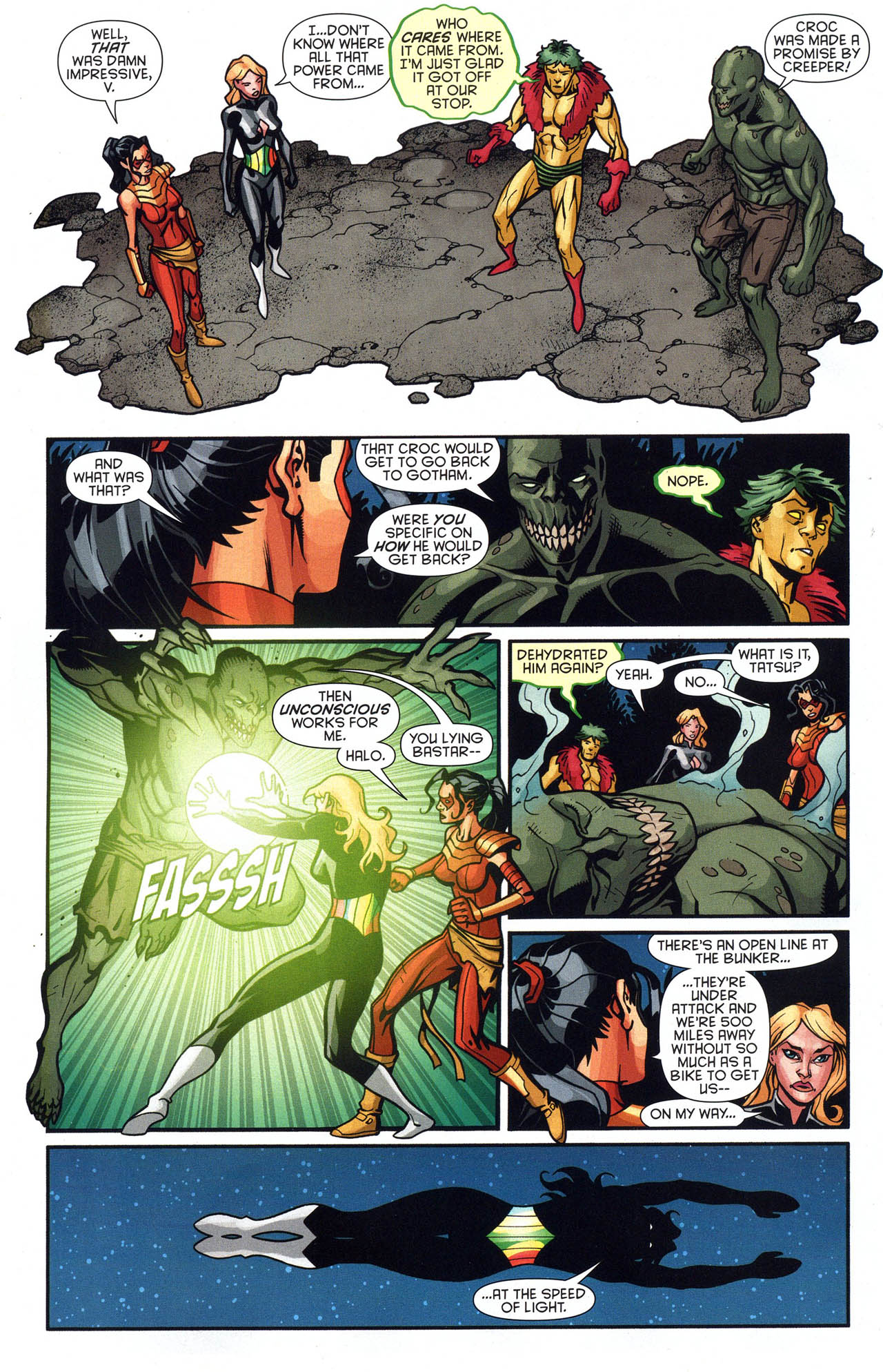 Read online The Outsiders (2009) comic -  Issue #25 - 19