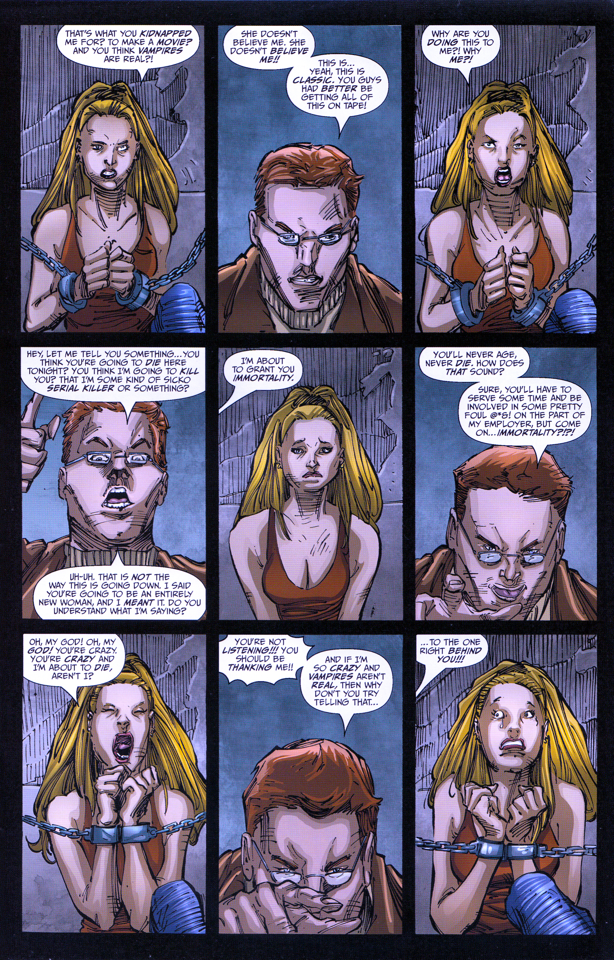 Read online BloodRayne: Red Blood Run comic -  Issue #1 - 5