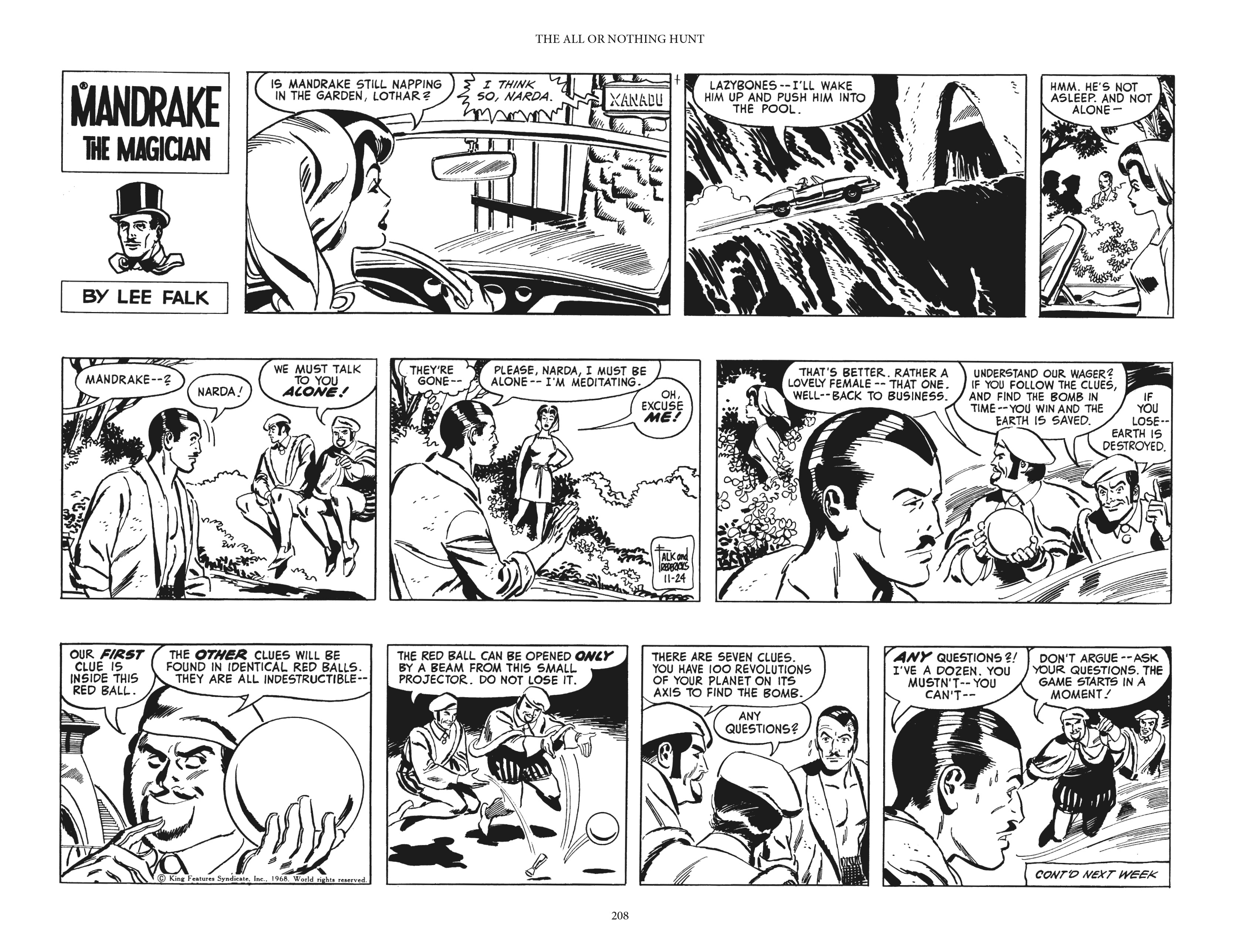 Read online Mandrake the Magician: The Fred Fredricks Sundays comic -  Issue # TPB (Part 3) - 9