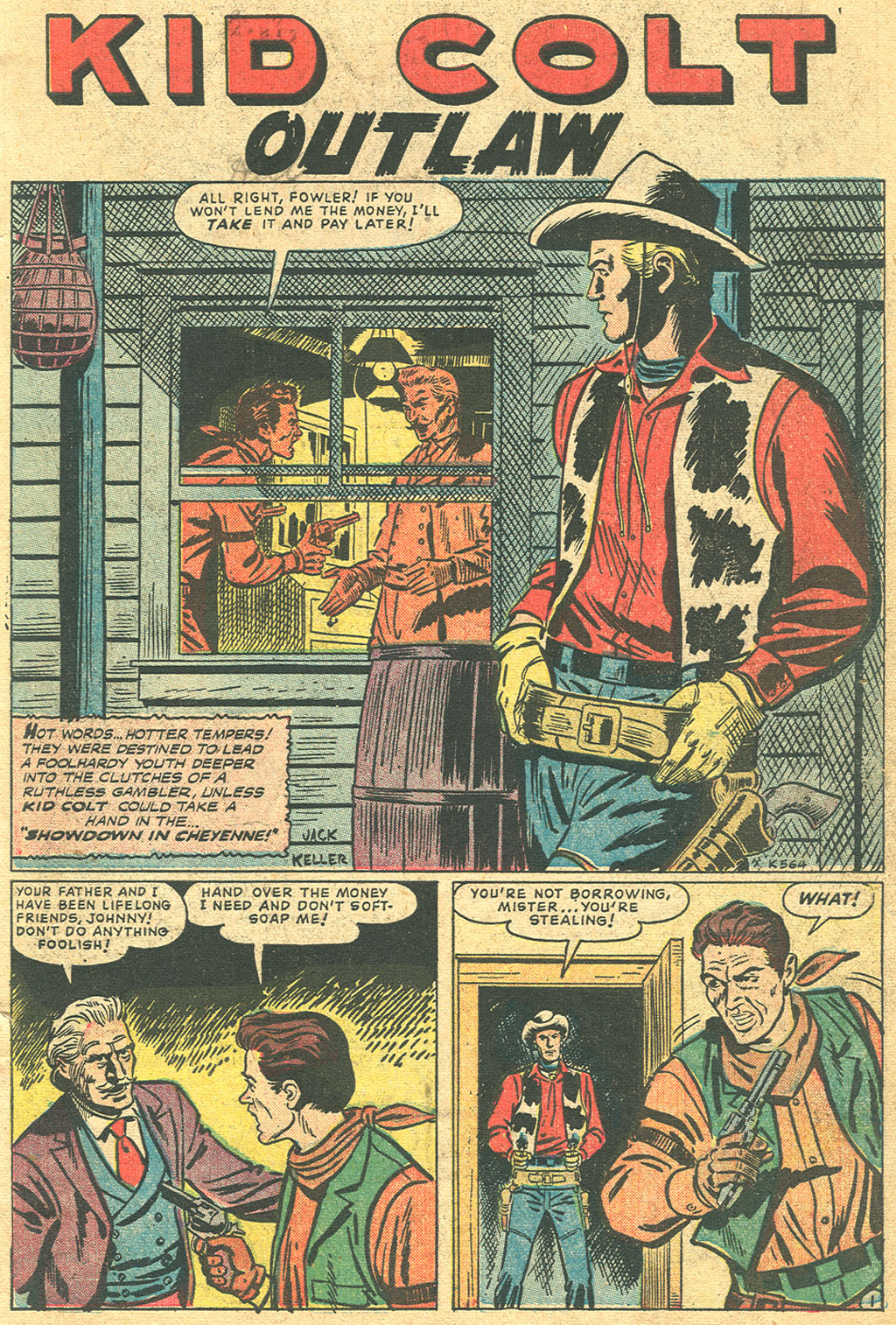 Read online Kid Colt Outlaw comic -  Issue #66 - 3