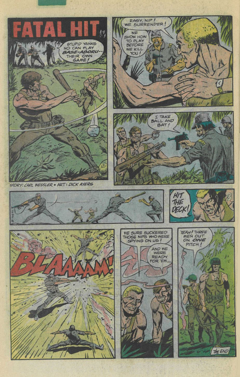 Read online G.I. Combat (1952) comic -  Issue #274 - 33