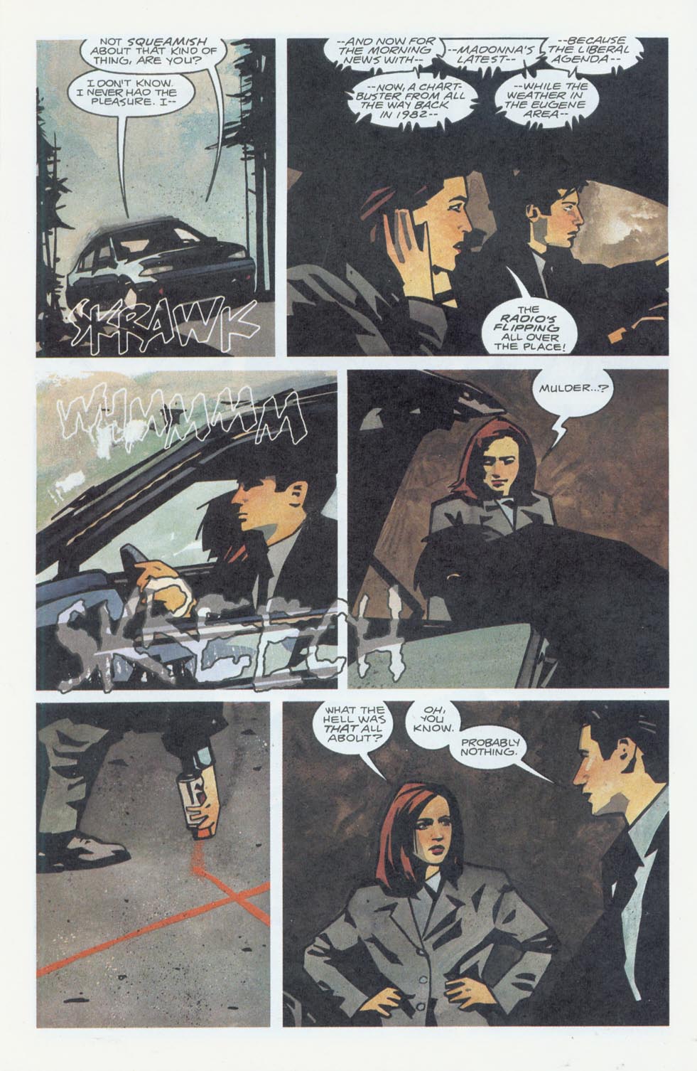 Read online The X-Files (1995) comic -  Issue #0 - 12