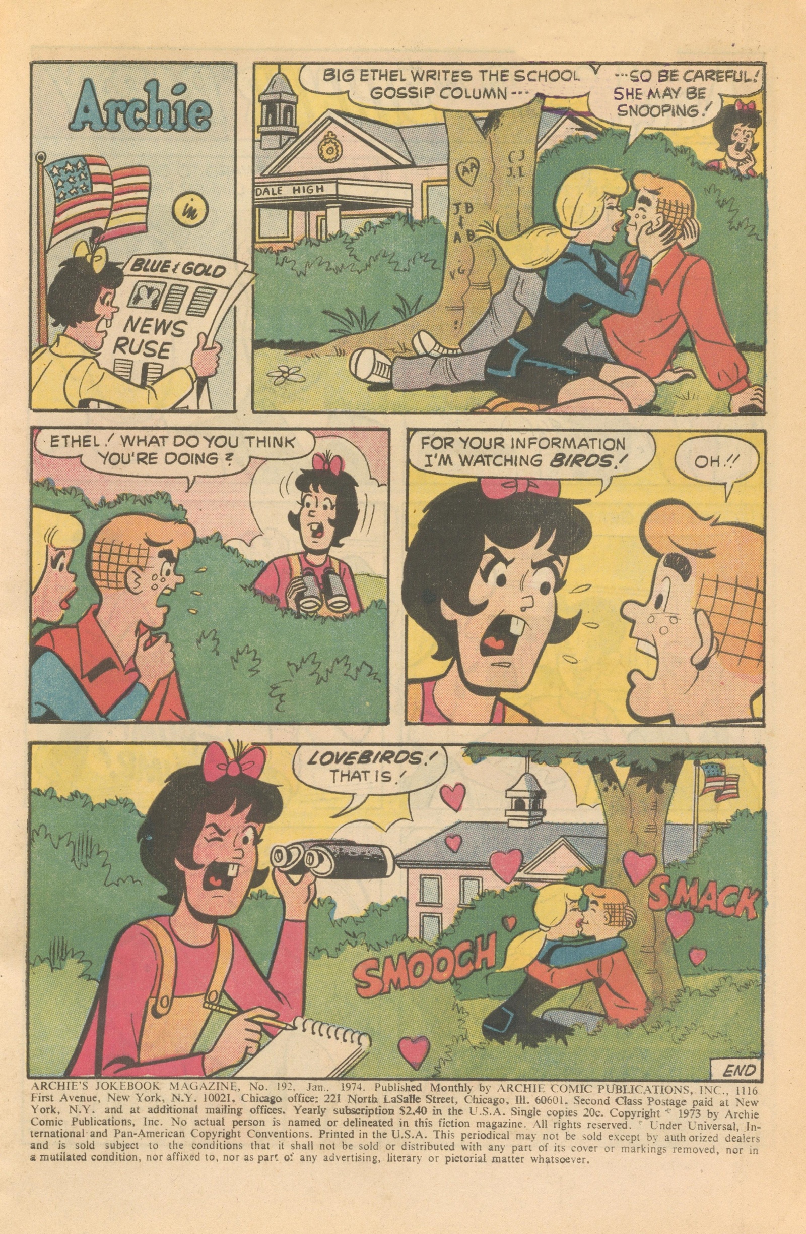 Read online Archie's Joke Book Magazine comic -  Issue #192 - 3
