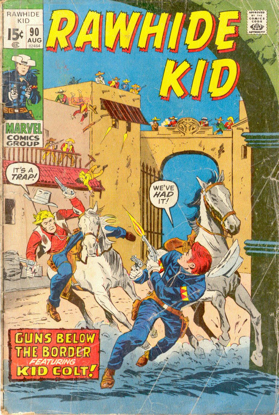 Read online The Rawhide Kid comic -  Issue #90 - 1