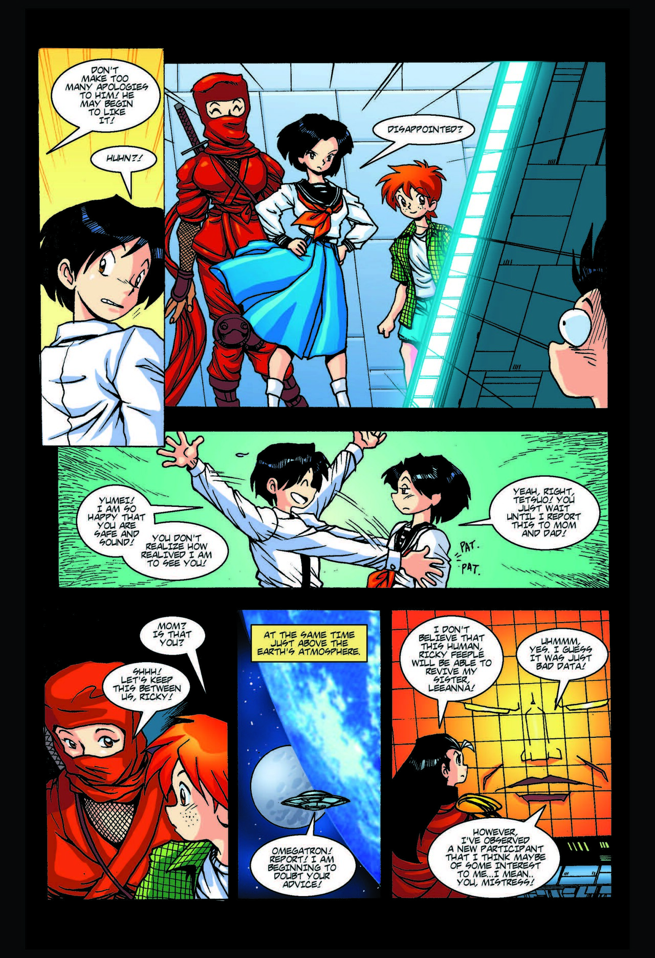 Read online Ninja High School Version 2 comic -  Issue #9 - 13
