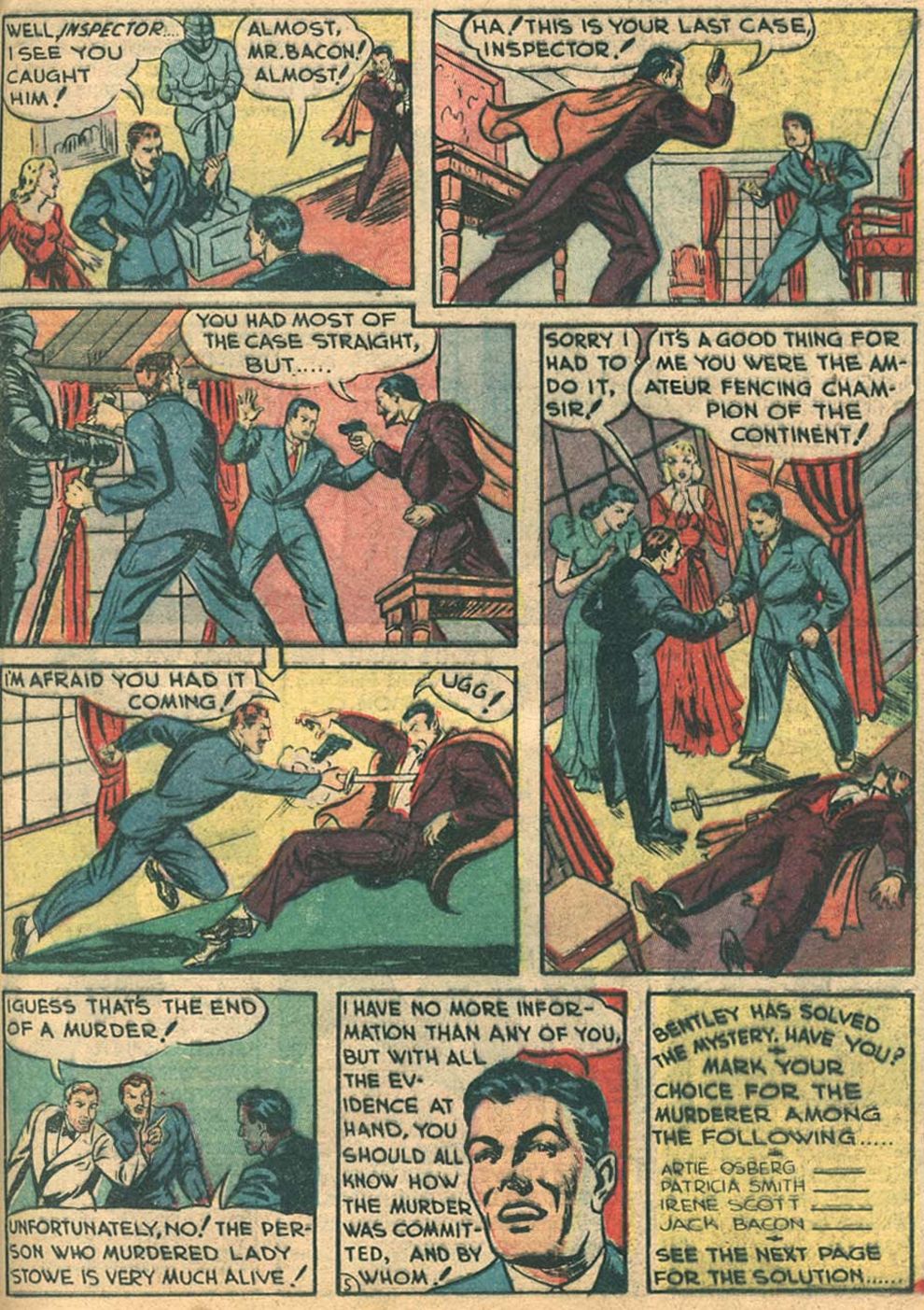 Read online Pep Comics comic -  Issue #8 - 65