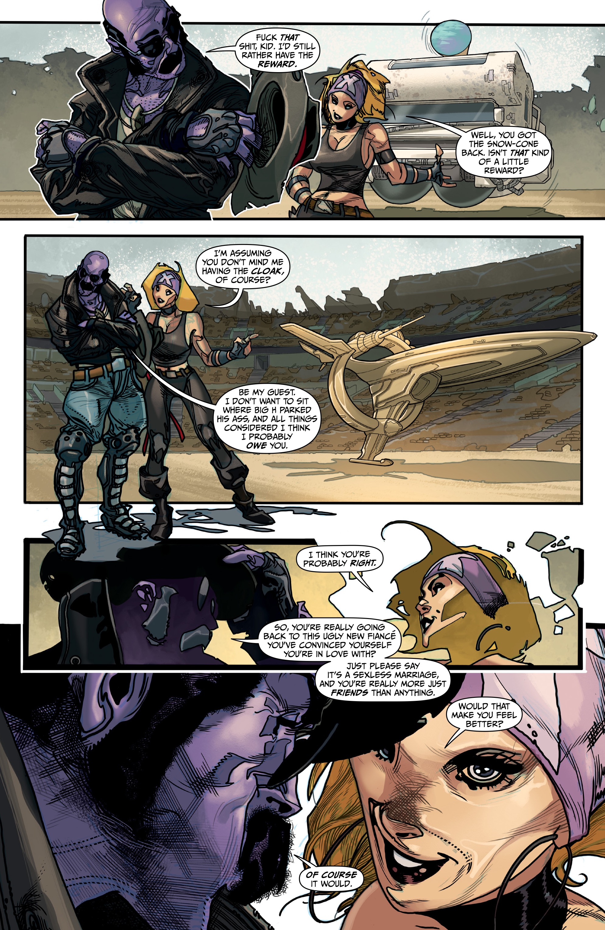 Read online Sharkey the Bounty Hunter comic -  Issue # _TPB (Part 2) - 42