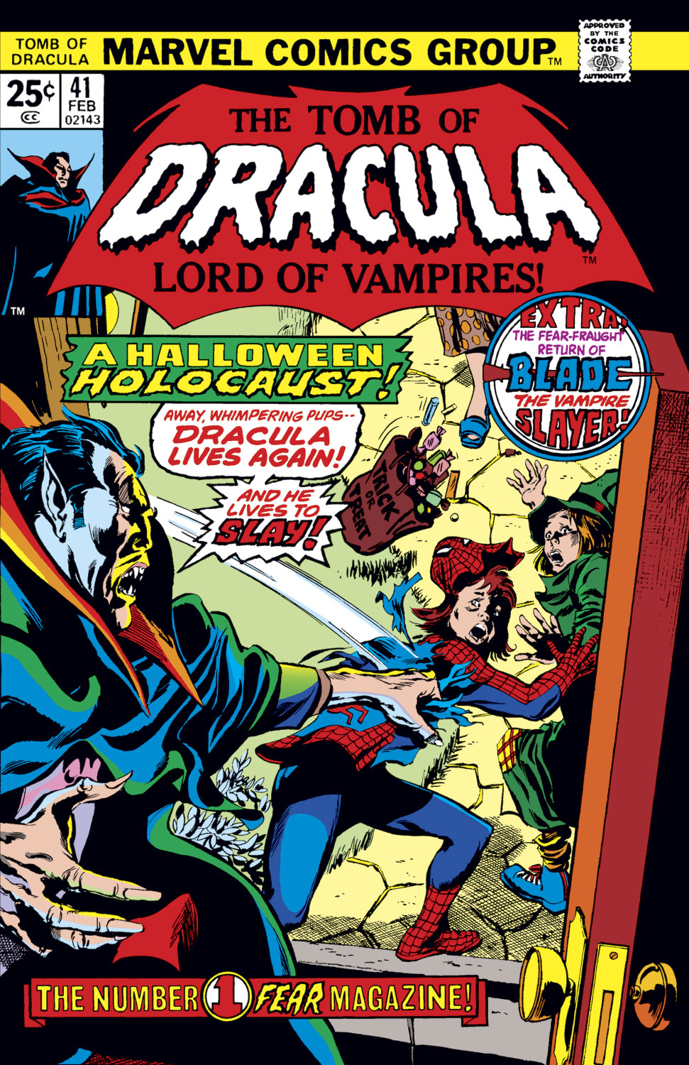 Read online Tomb of Dracula (1972) comic -  Issue #41 - 1