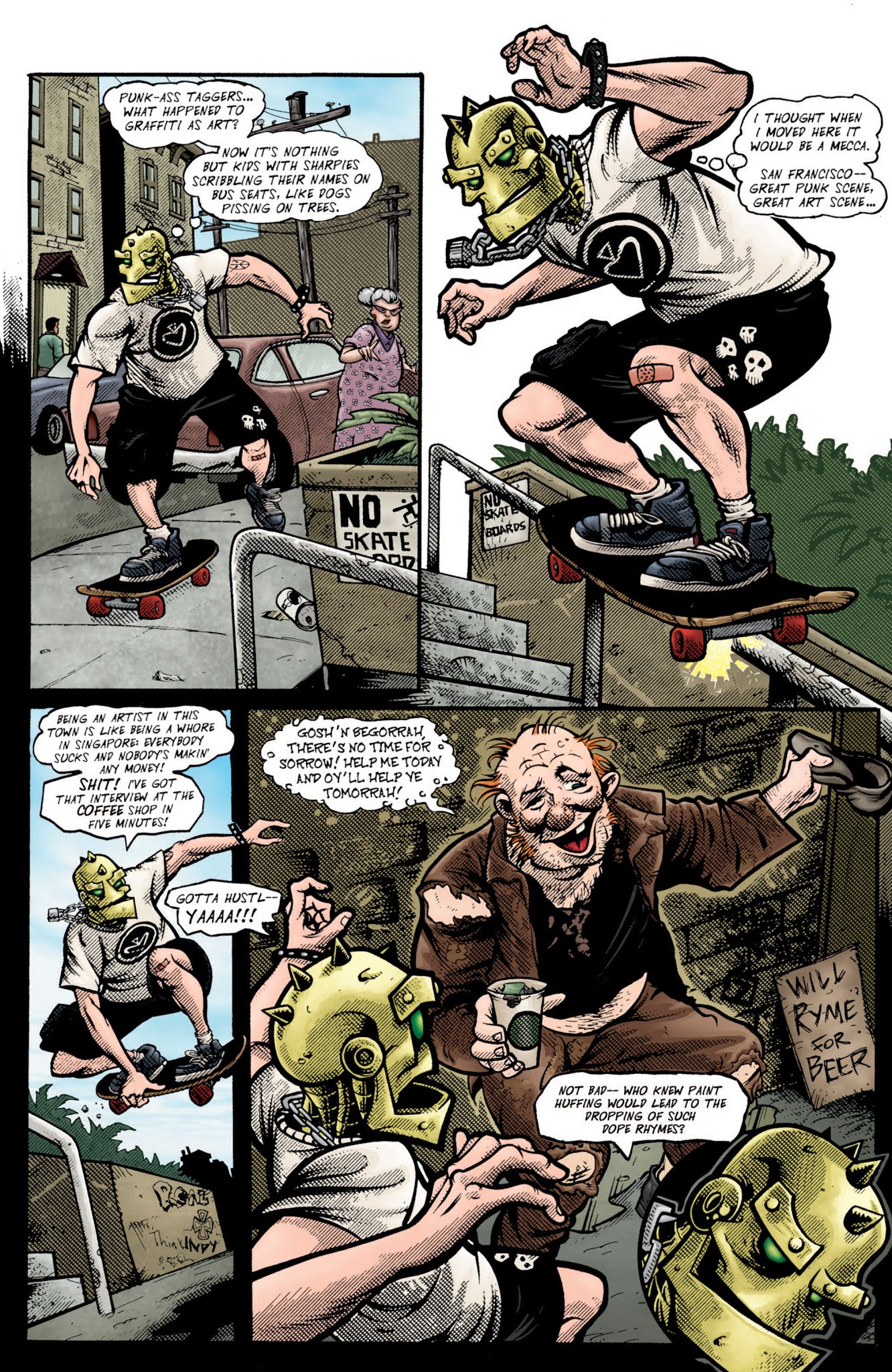 Read online Black Heart Billy comic -  Issue # TPB - 8