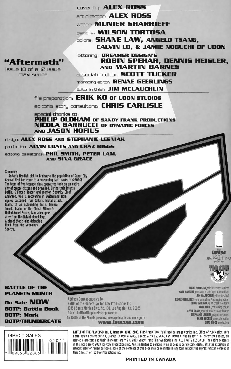 Read online Battle of the Planets comic -  Issue #10 - 2