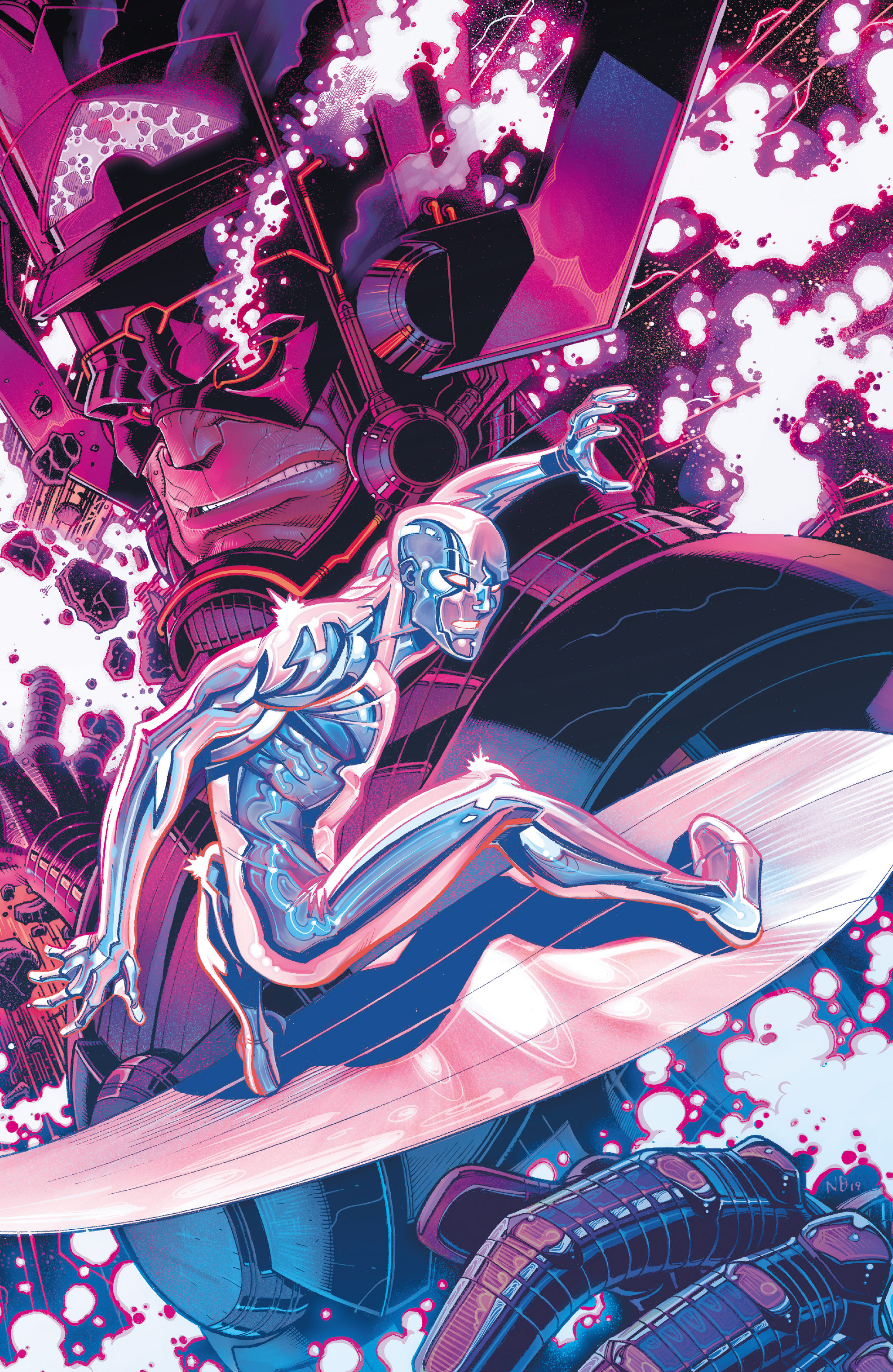 Read online Silver Surfer: Black comic -  Issue # _Director_s_Cut - 27