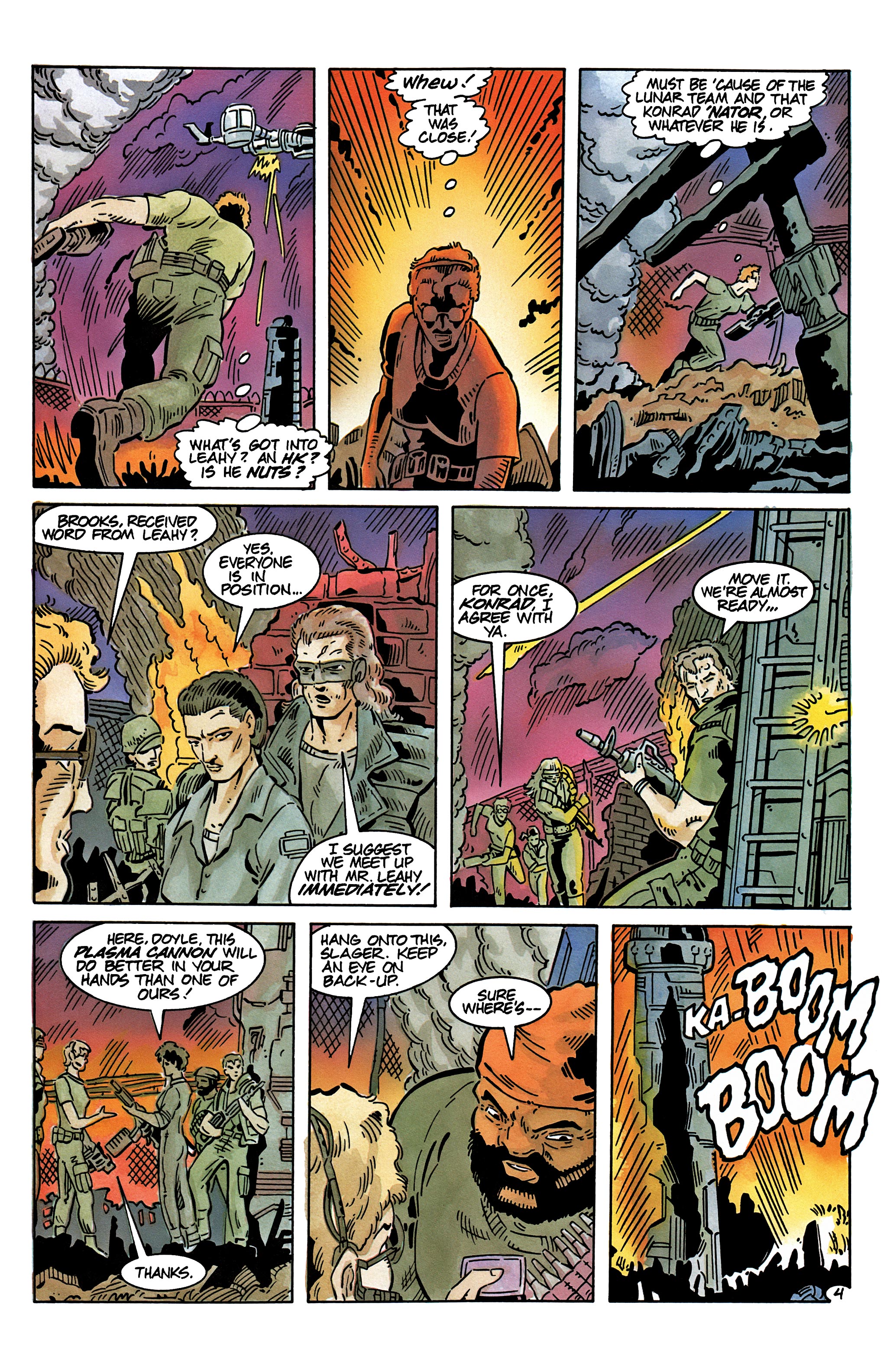 Read online The Terminator (1988) comic -  Issue #3 - 6